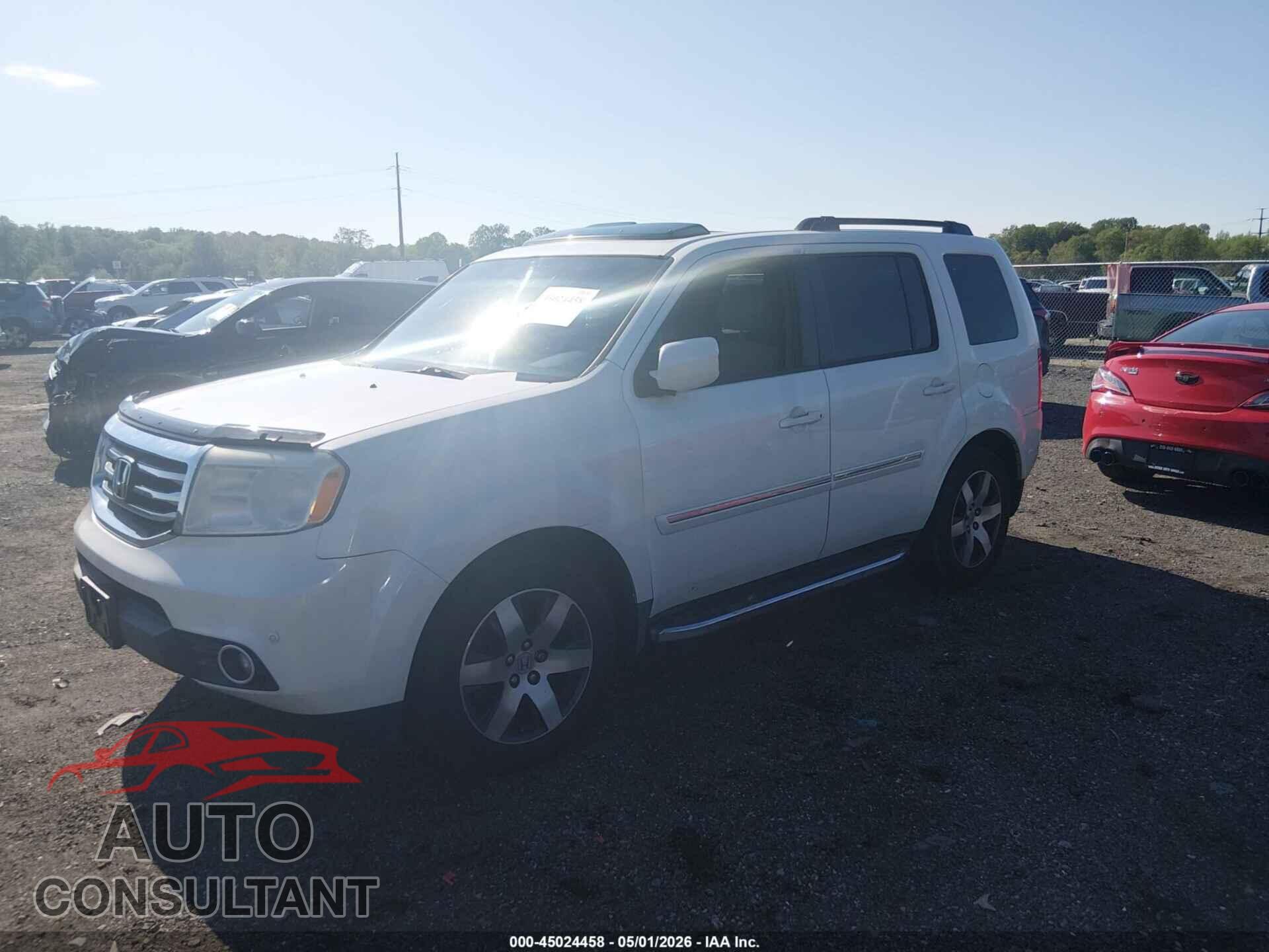 HONDA PILOT 2012 - 5FNYF4H90CB034618