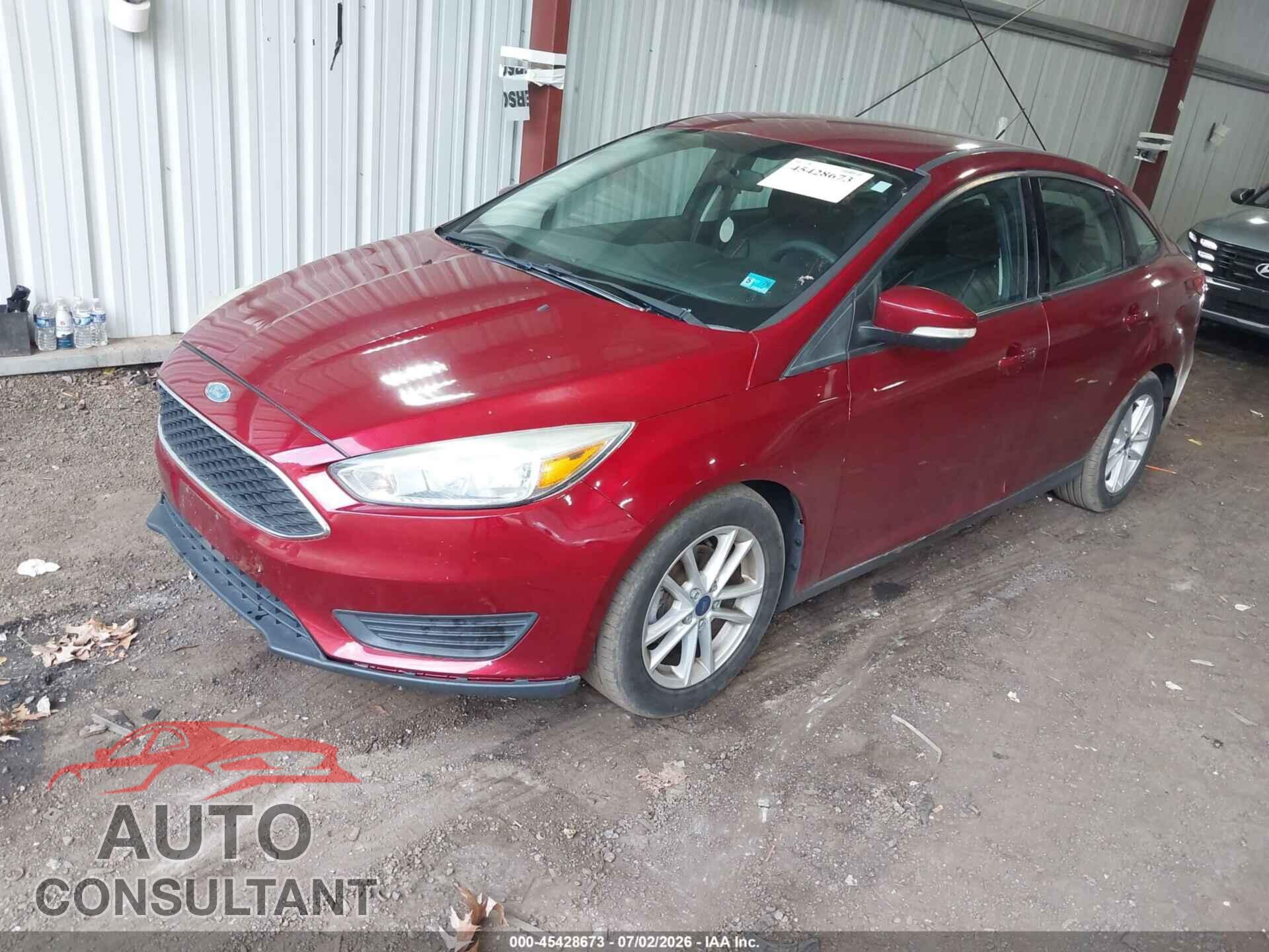 FORD FOCUS 2015 - 1FADP3F22FL283263