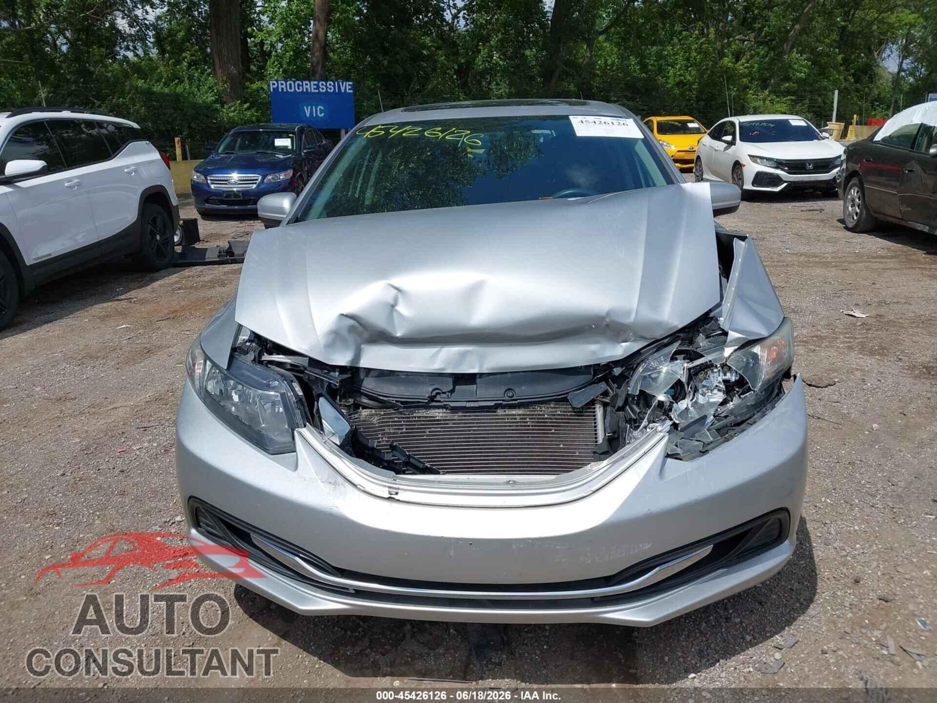 HONDA CIVIC 2015 - 19XFB2F83FE703072
