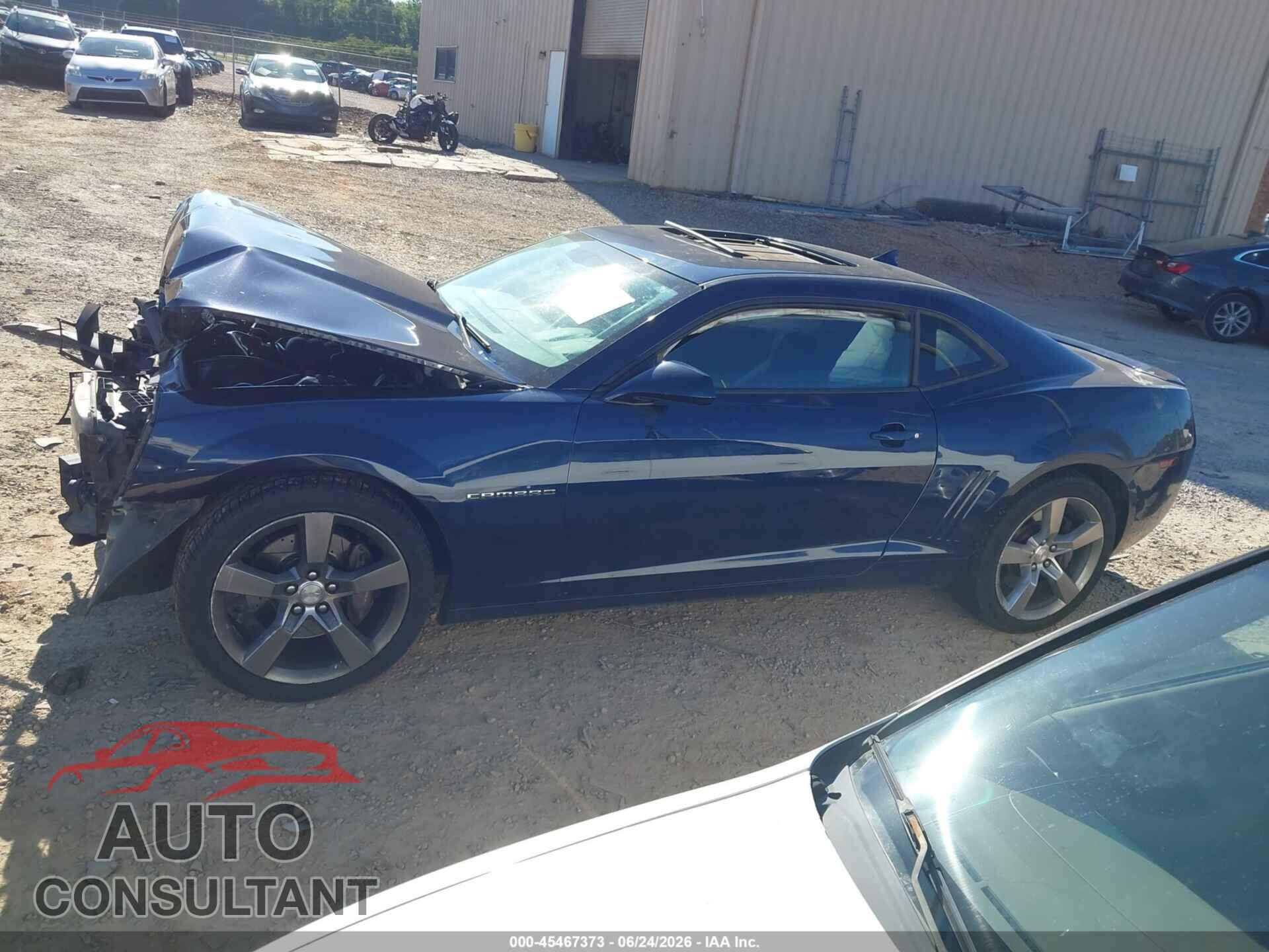 CHEVROLET CAMARO 2012 - 2G1FJ1EJ3C9164036