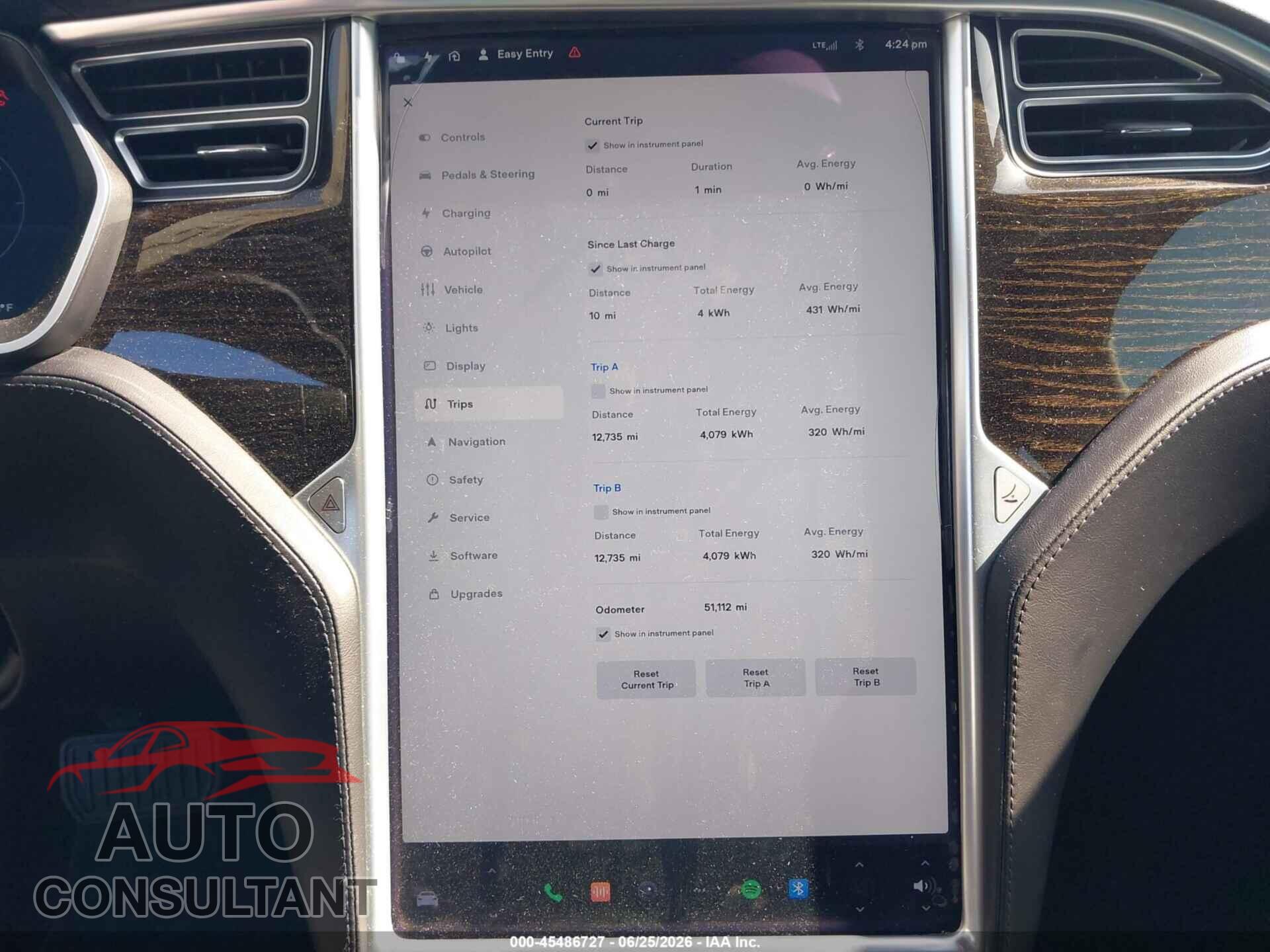 TESLA MODEL S 2016 - 5YJSA1E26GF147358