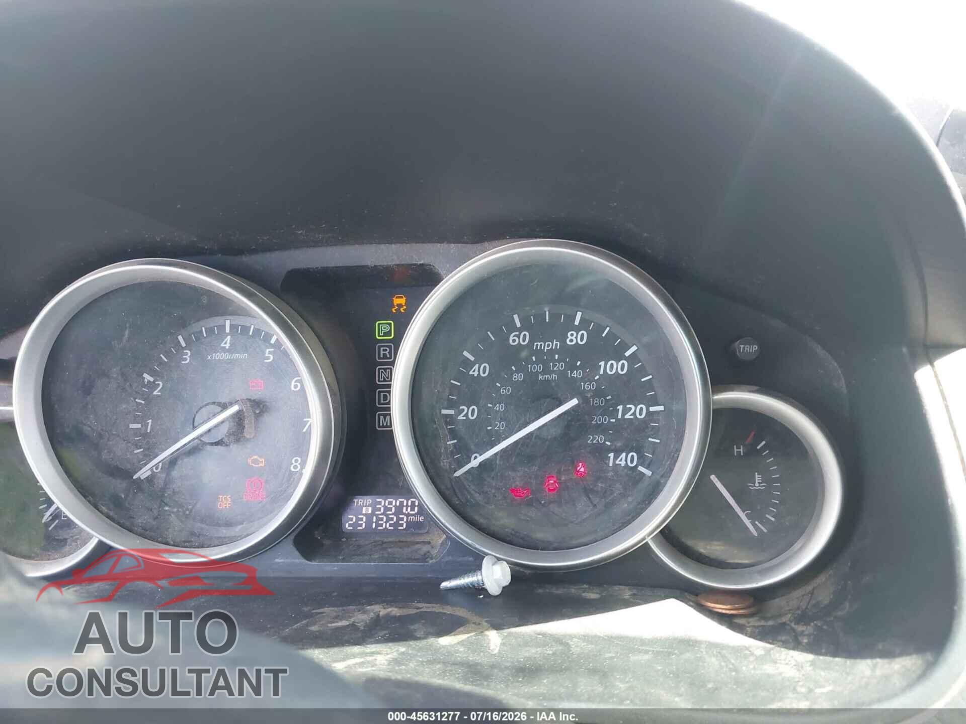 MAZDA CX-9 2015 - JM3TB3CA9F0467026