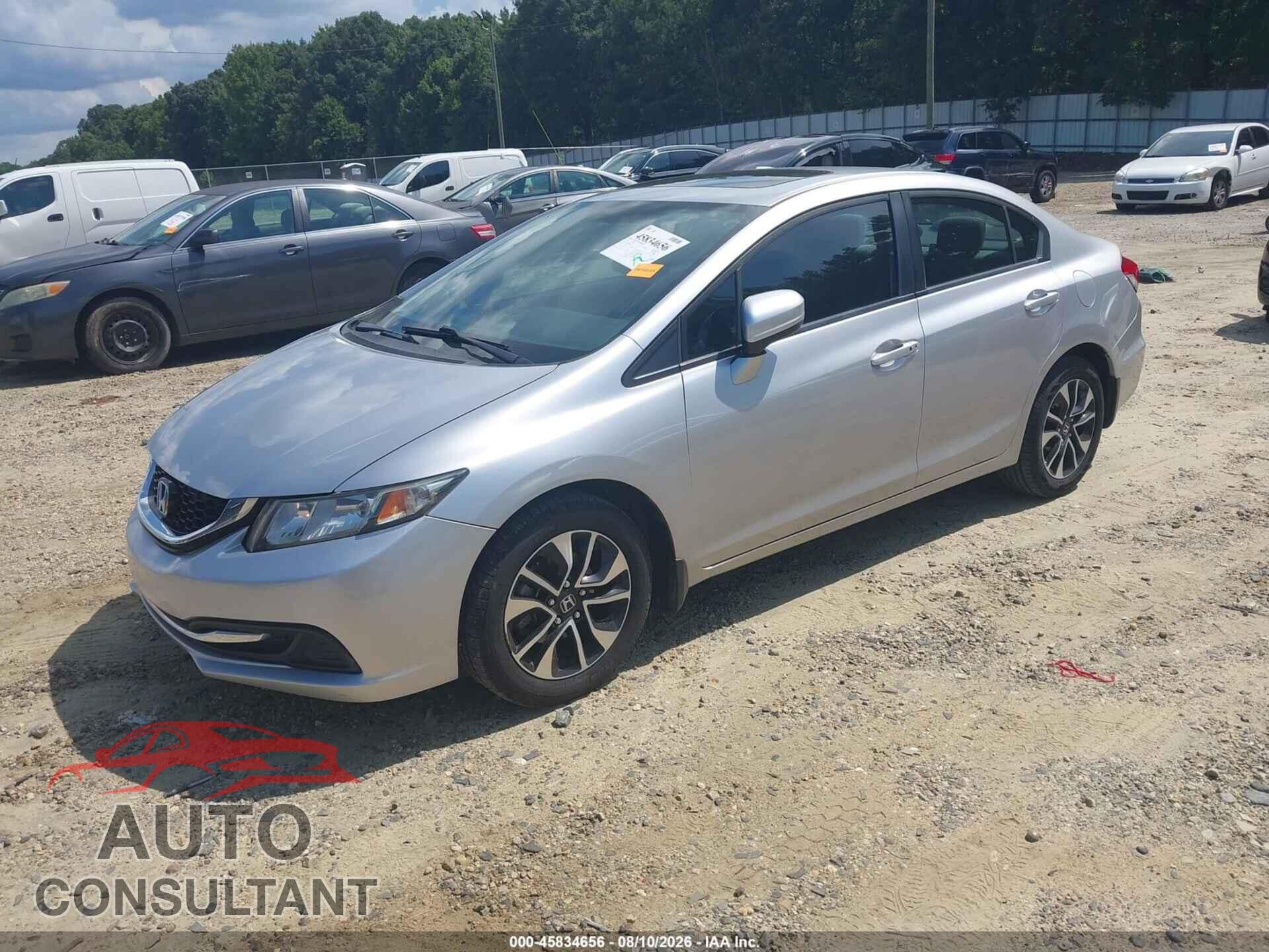HONDA CIVIC 2014 - 19XFB2F81EE069159