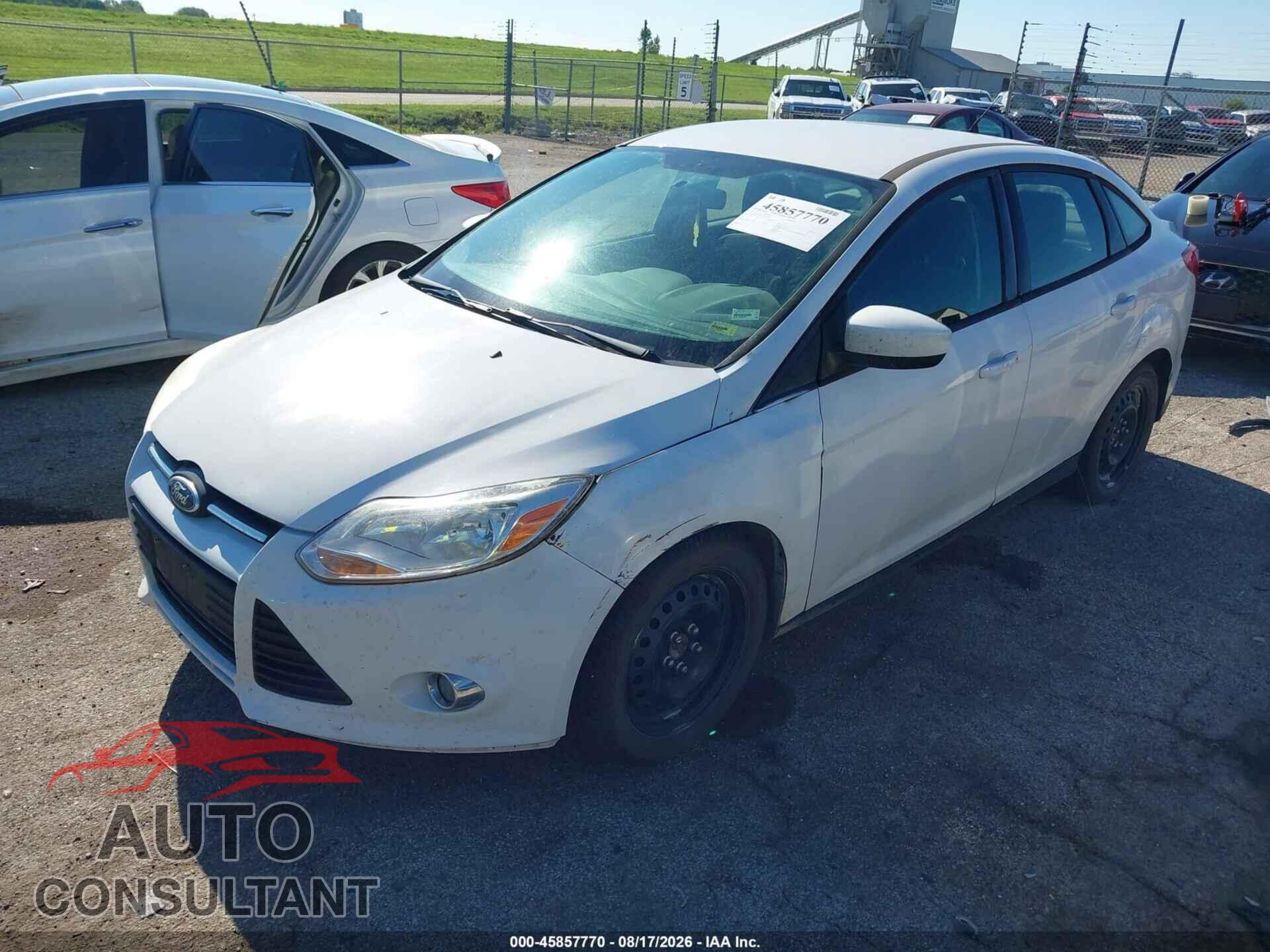 FORD FOCUS 2012 - 1FAHP3F21CL211919