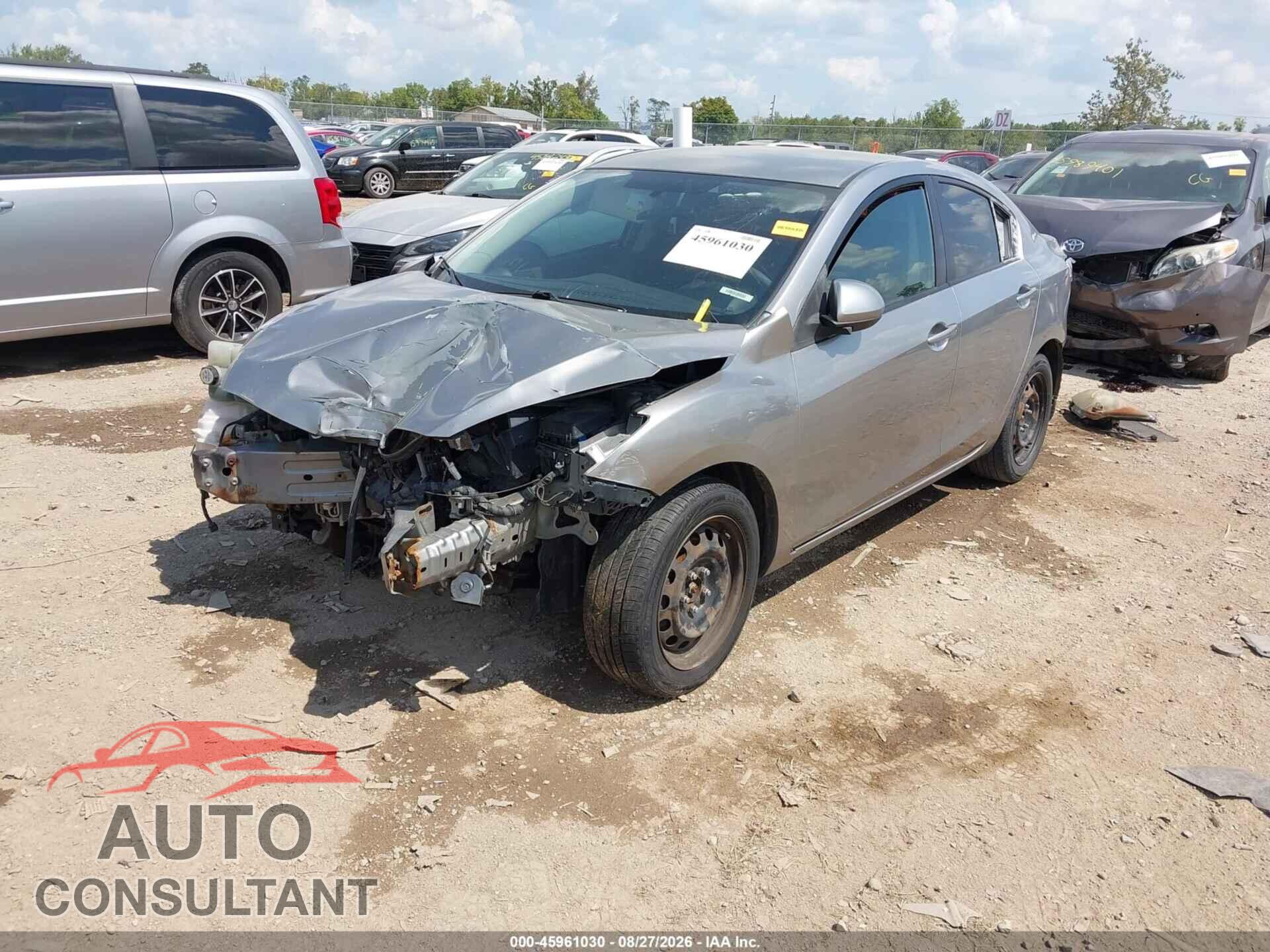 MAZDA MAZDA3 2013 - JM1BL1TF3D1754497