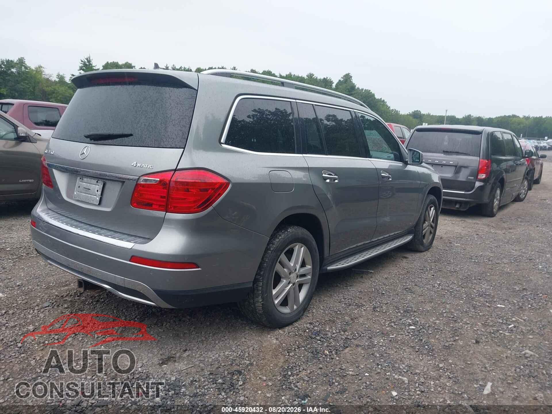 MERCEDES-BENZ GL 450 2014 - 4JGDF7CE7EA346608