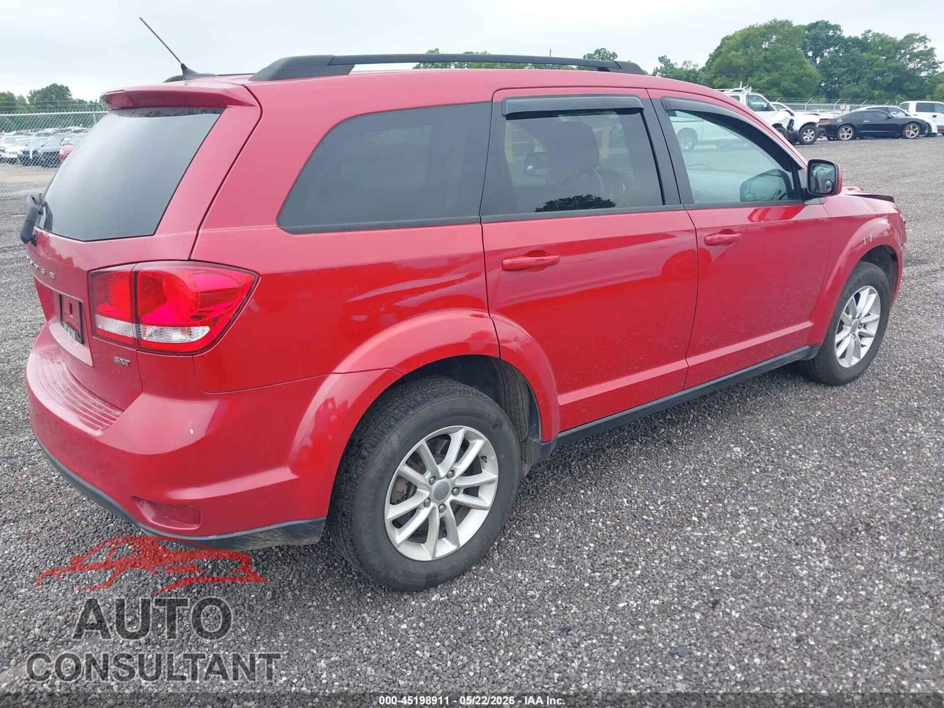 DODGE JOURNEY 2015 - 3C4PDDBGXFT720924