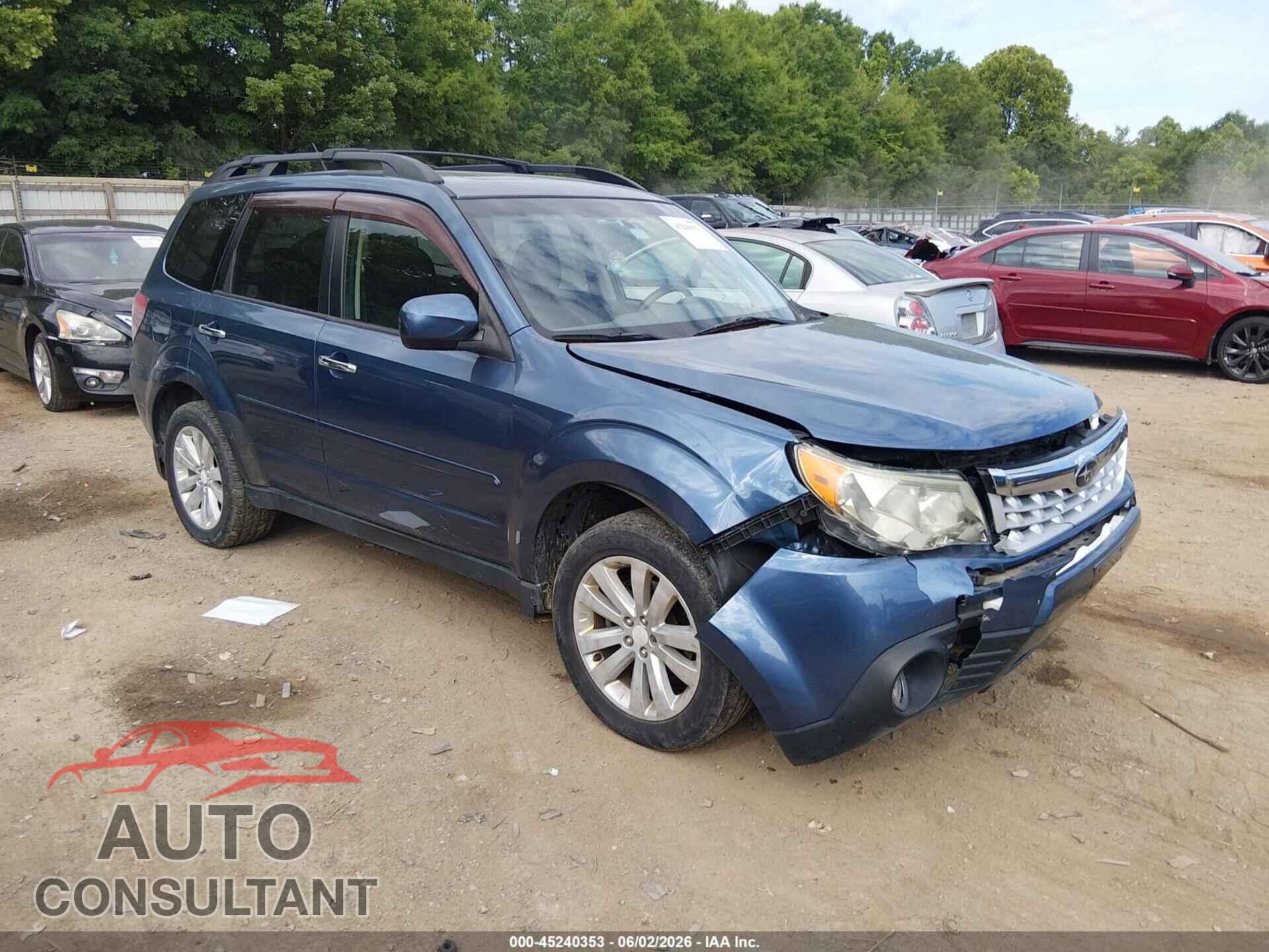 SUBARU FORESTER 2012 - JF2SHADC2CH425867
