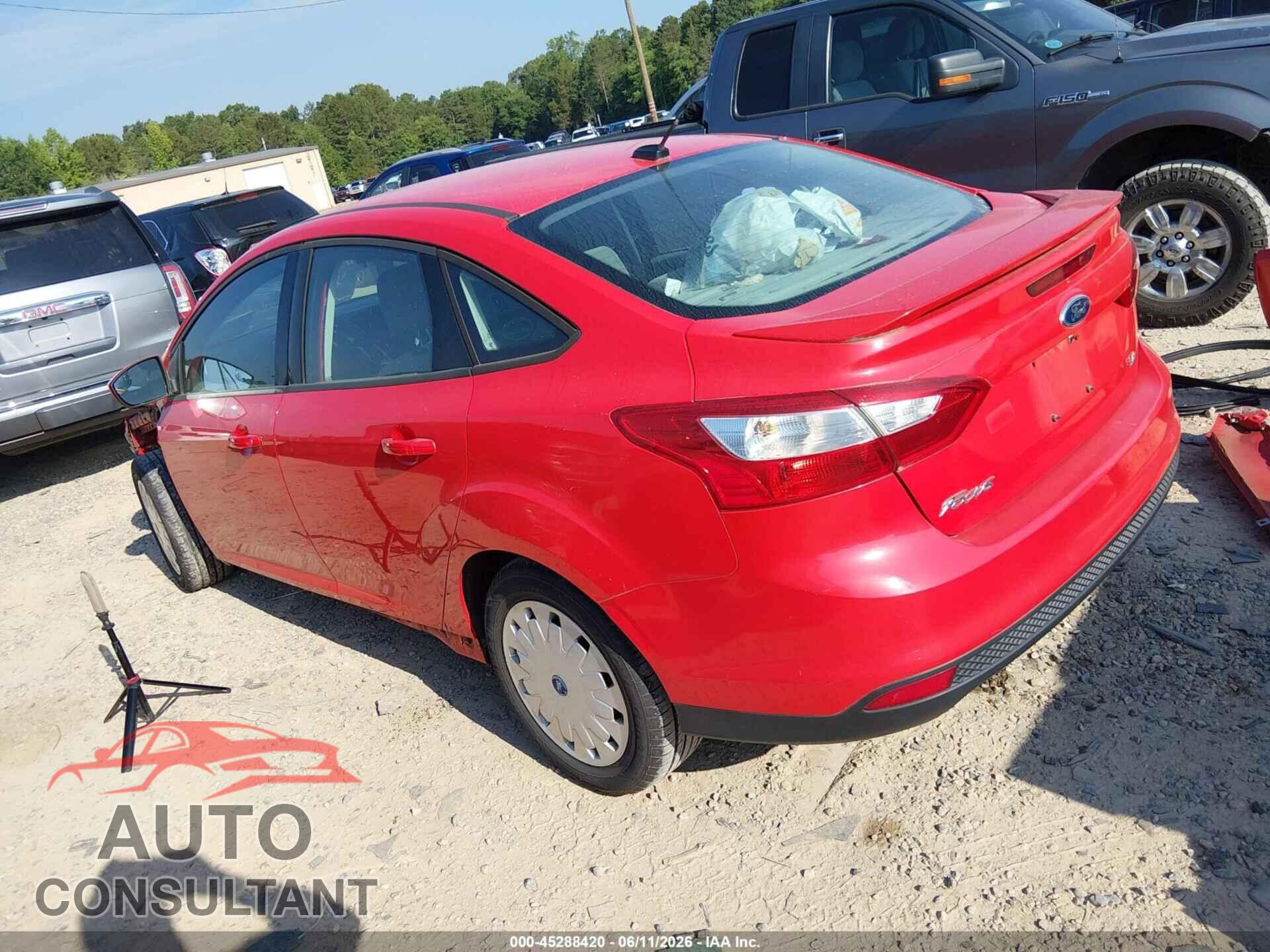 FORD FOCUS 2012 - 1FAHP3F25CL254045