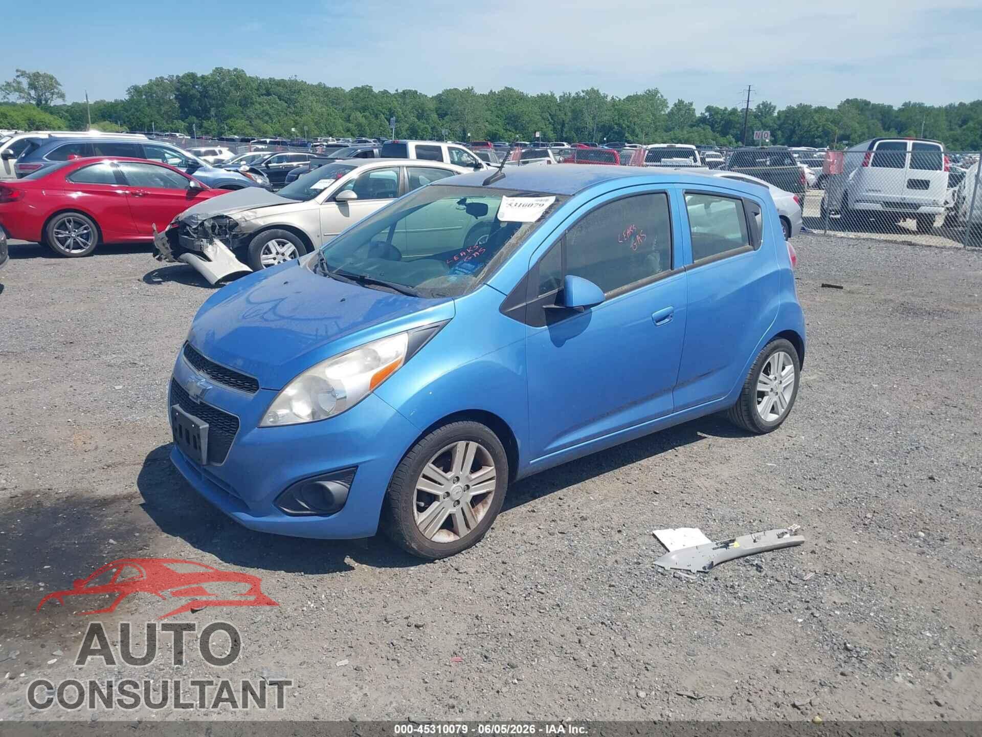 CHEVROLET SPARK 2014 - KL8CB6S98EC481880