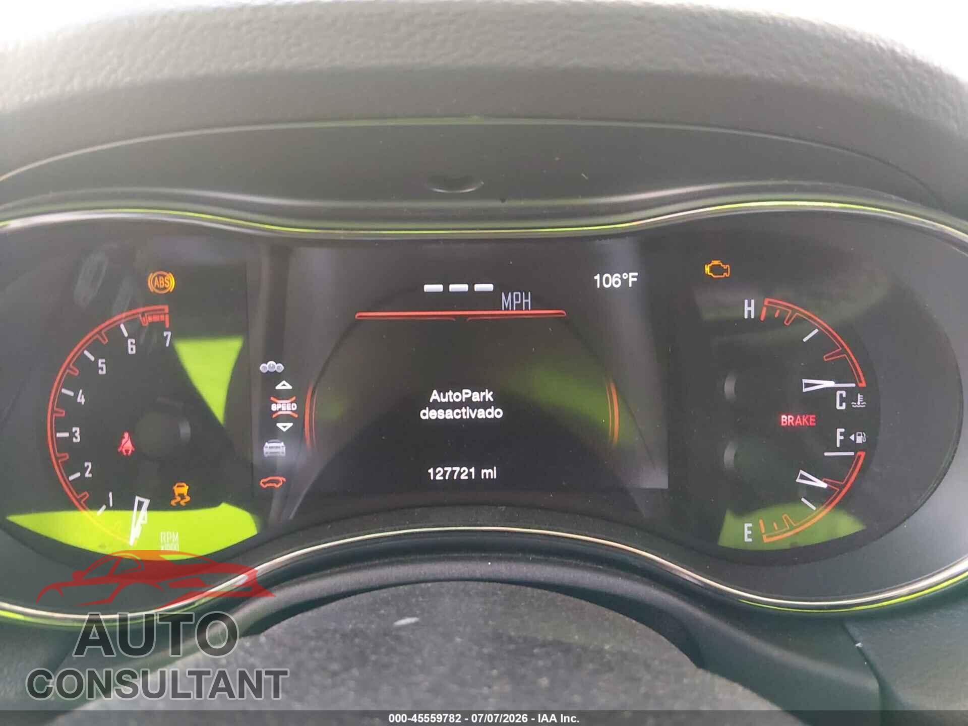 DODGE DURANGO 2018 - 1C4RDJDG0JC414565