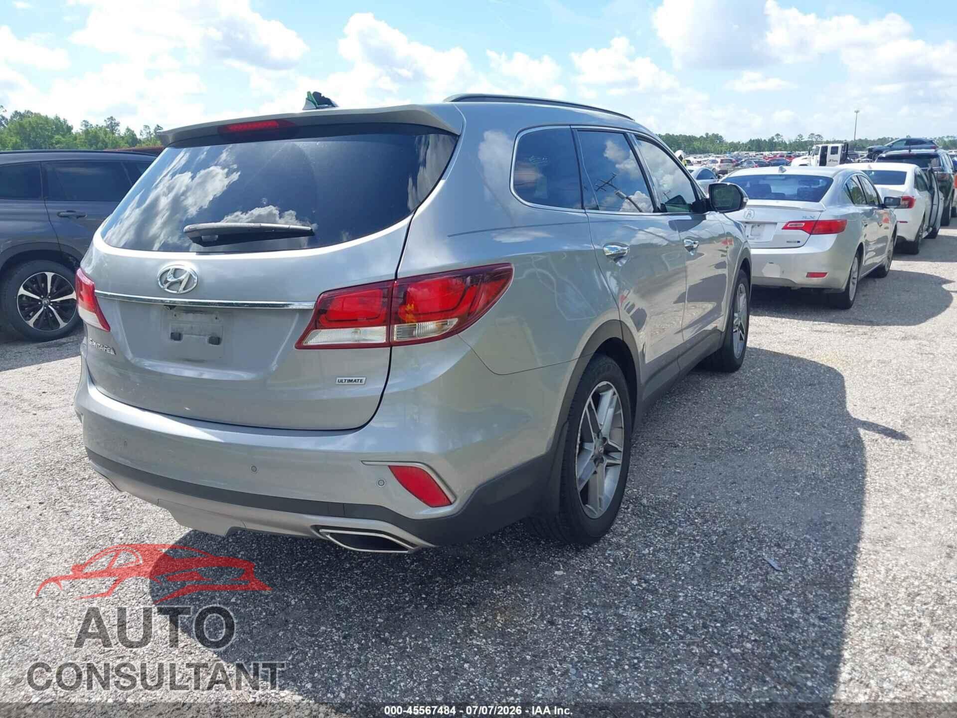 HYUNDAI SANTA FE 2017 - KM8SR4HF1HU201243