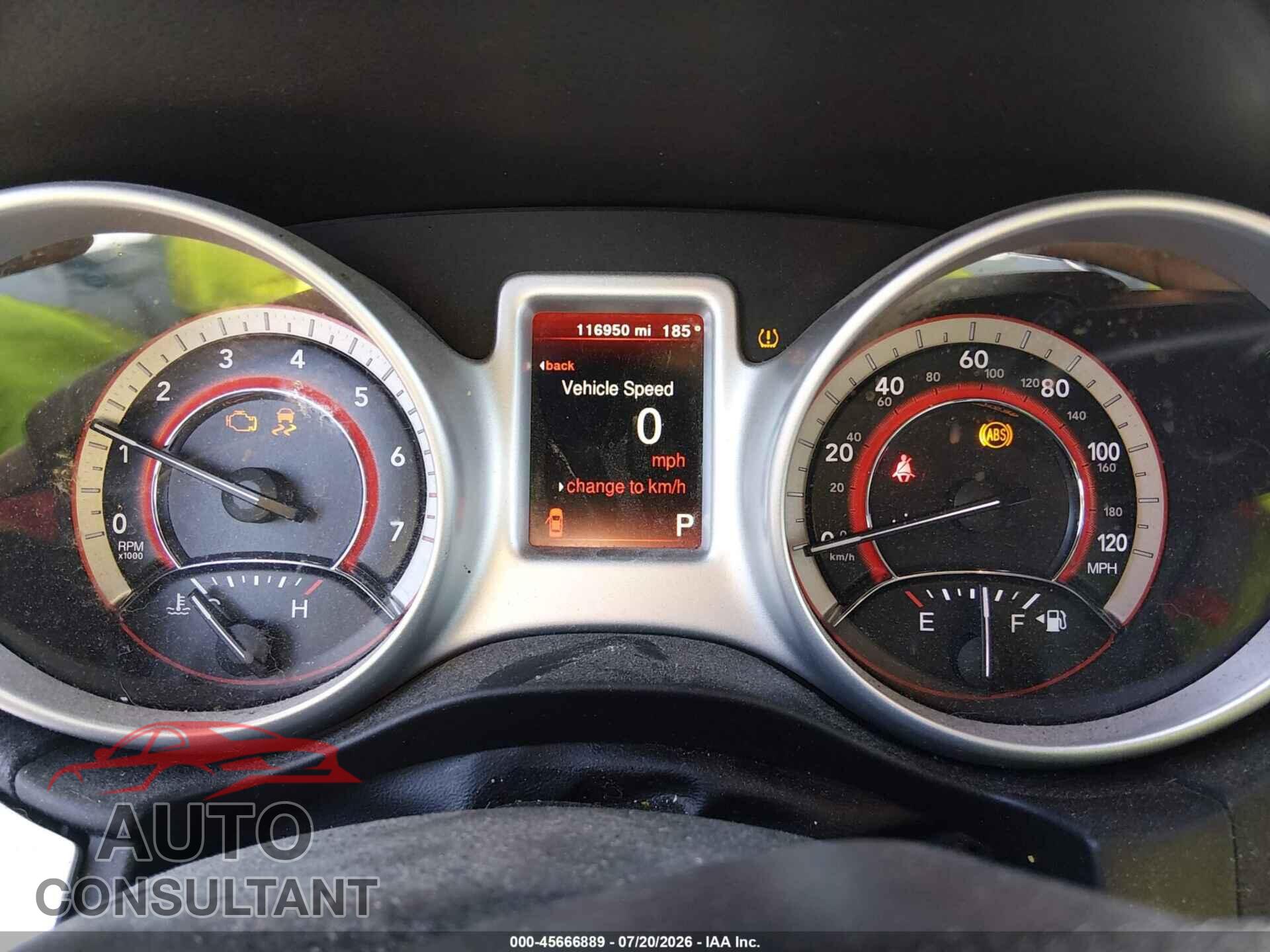 DODGE JOURNEY 2017 - 3C4PDCAB2HT701643