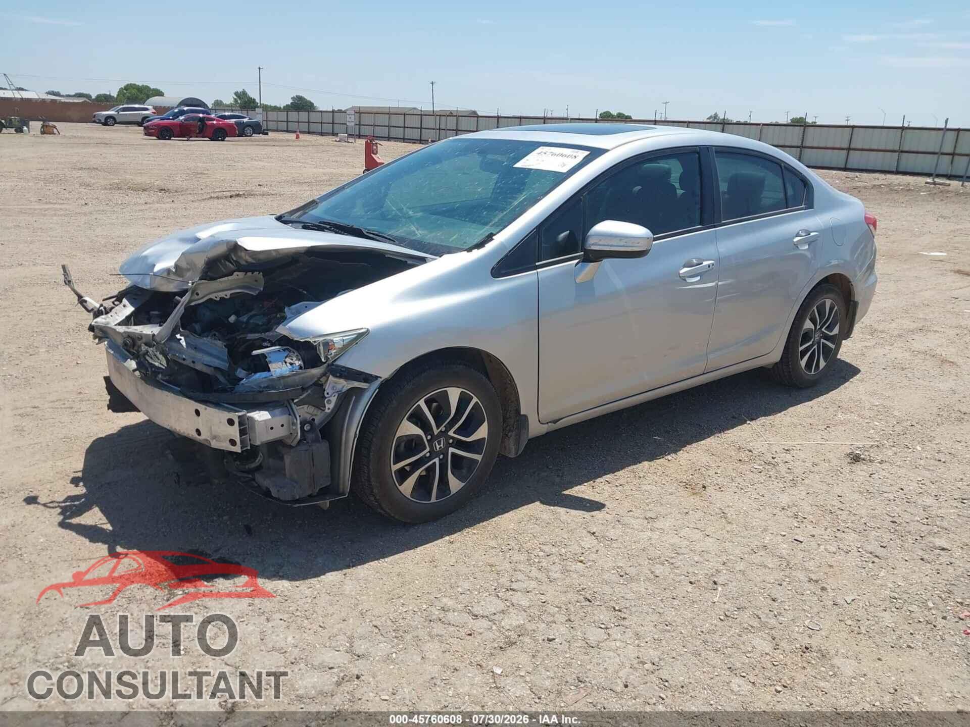 HONDA CIVIC 2015 - 19XFB2F84FE010155