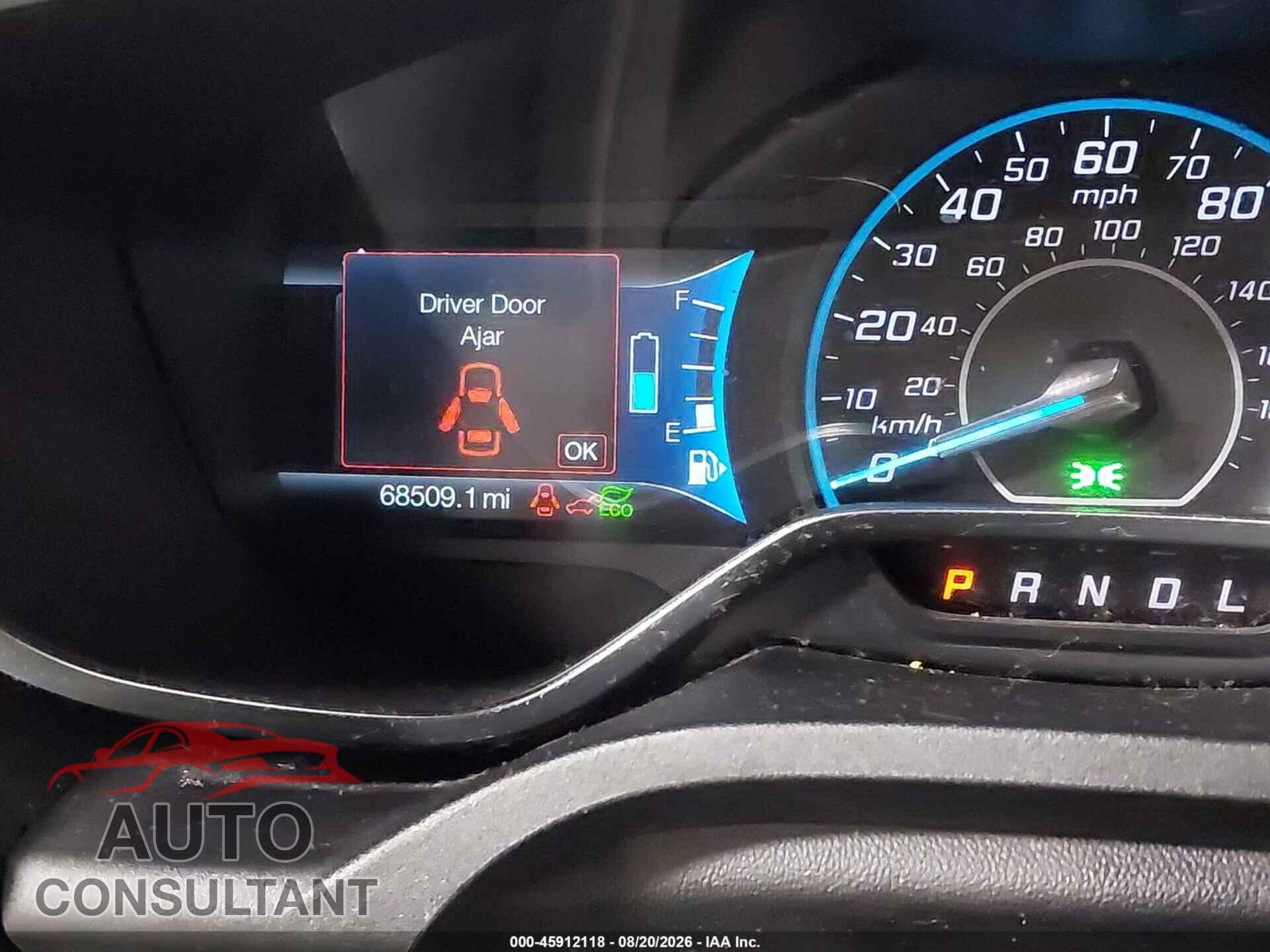 FORD C-MAX HYBRID 2017 - 1FADP5AU3HL116370