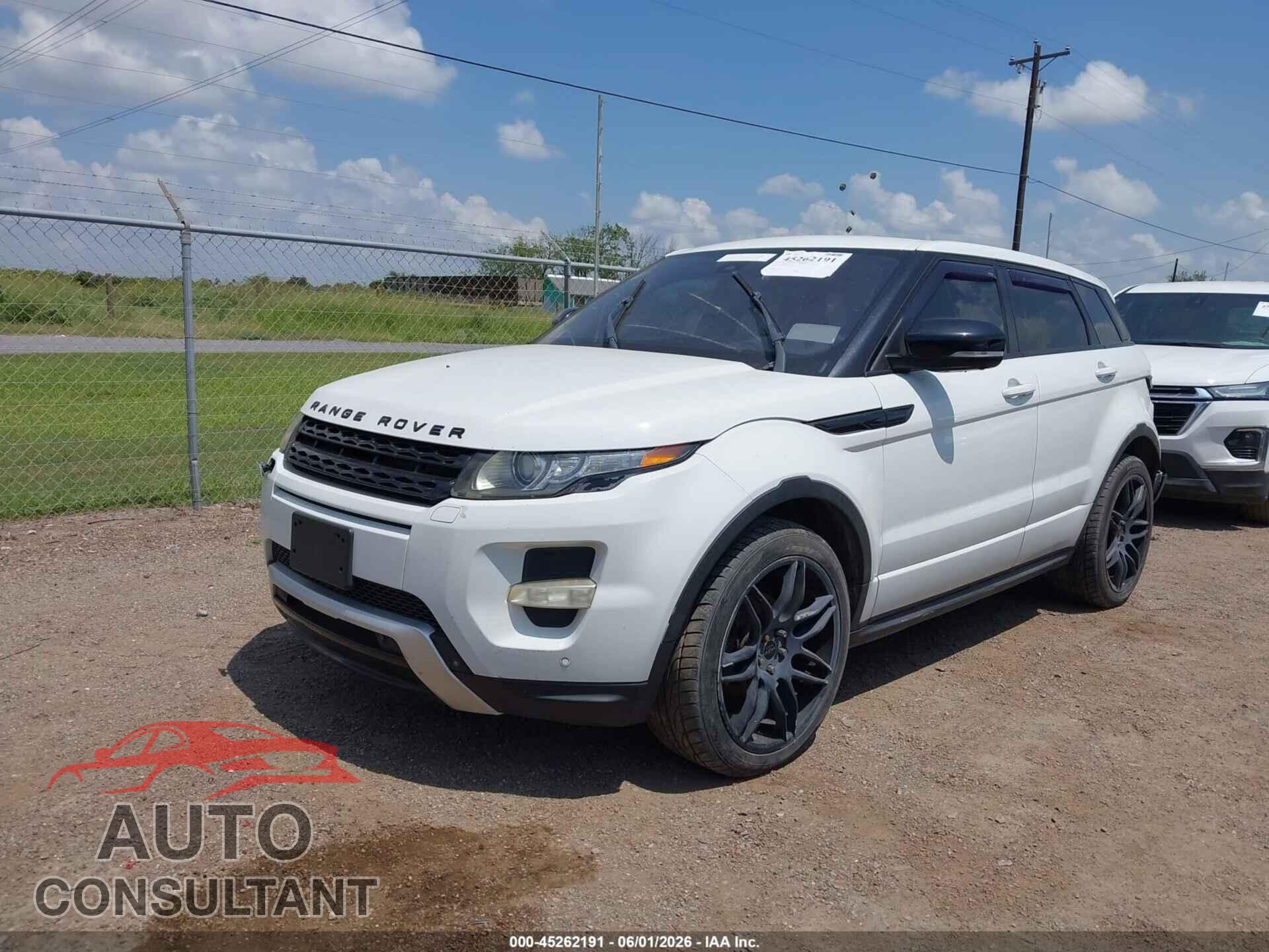 LAND ROVER RANGE ROVER EVOQUE 2012 - SALVT2BG8CH680652