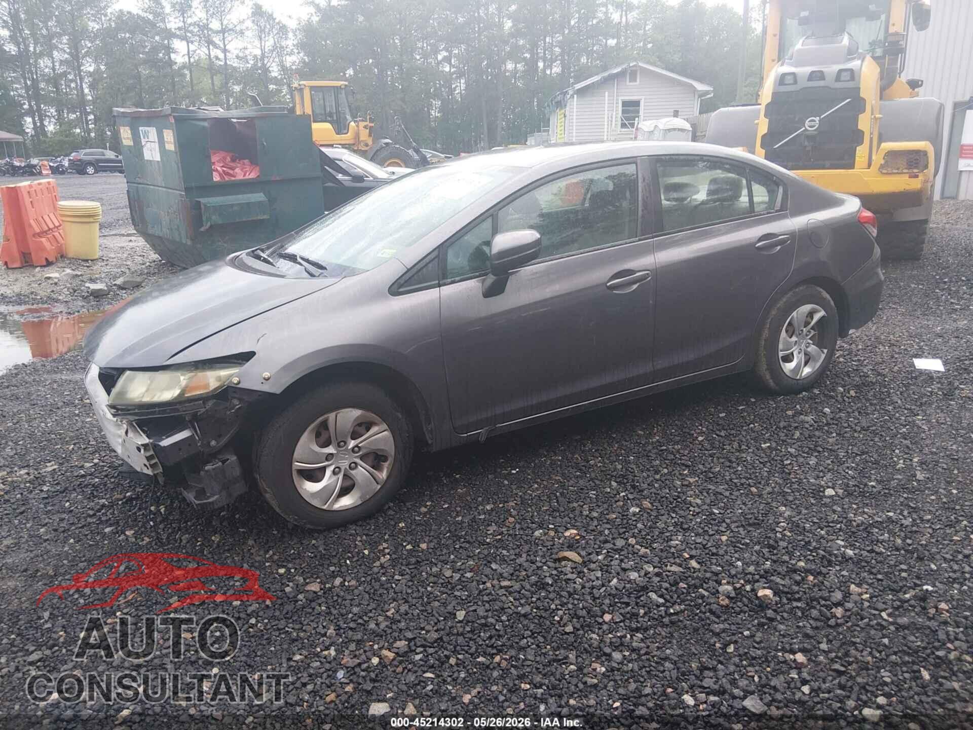 HONDA CIVIC 2014 - 19XFB2F52EE084596