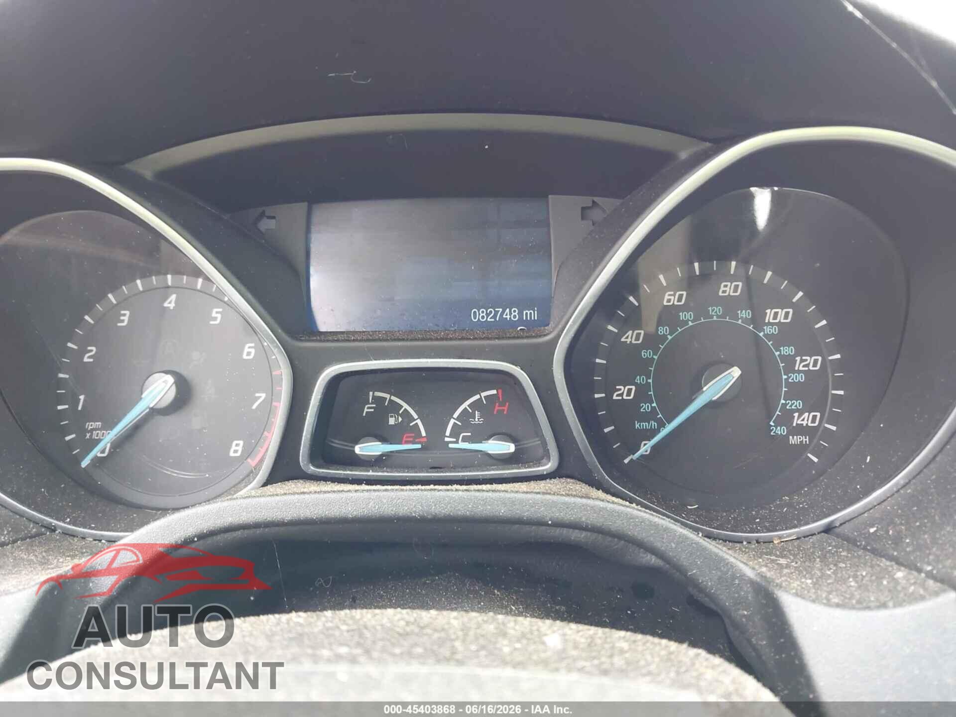 FORD FOCUS 2014 - 1FADP3F2XEL386882