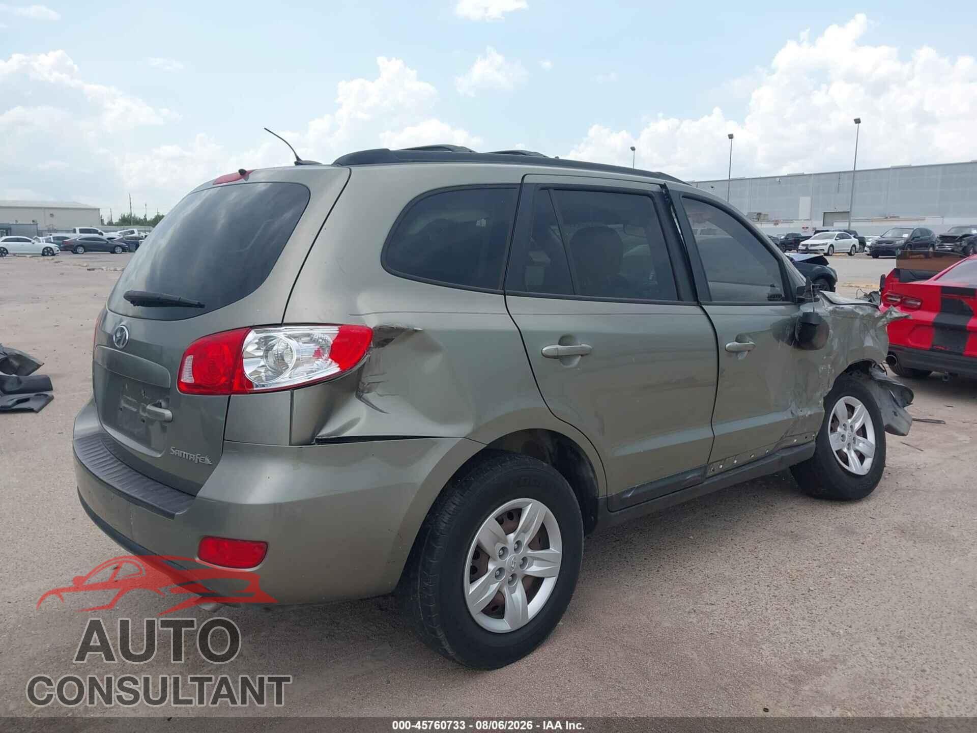 HYUNDAI SANTA FE 2009 - 5NMSG13D69H257248