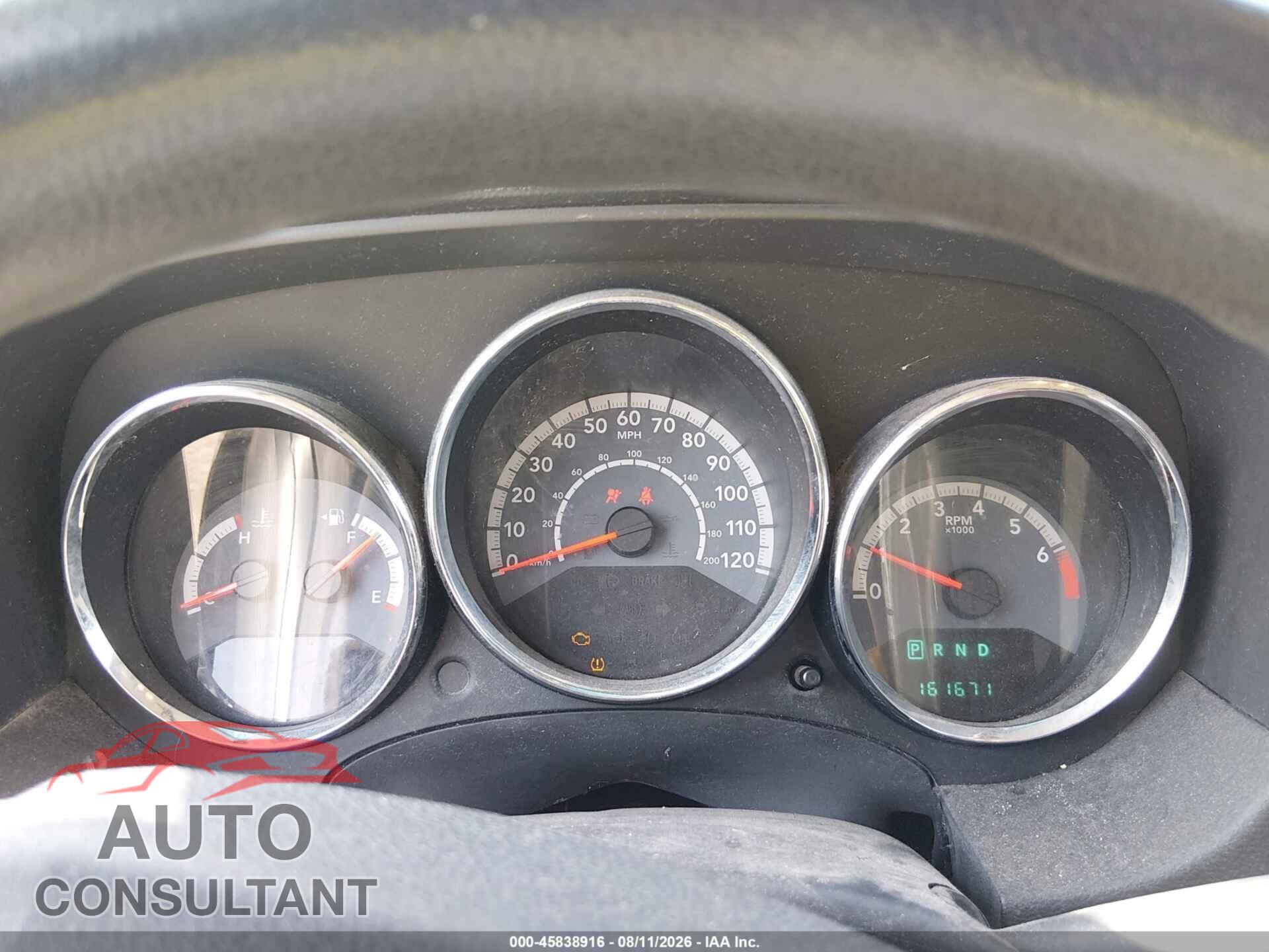 DODGE CALIBER 2012 - 1C3CDWDA1CD533676