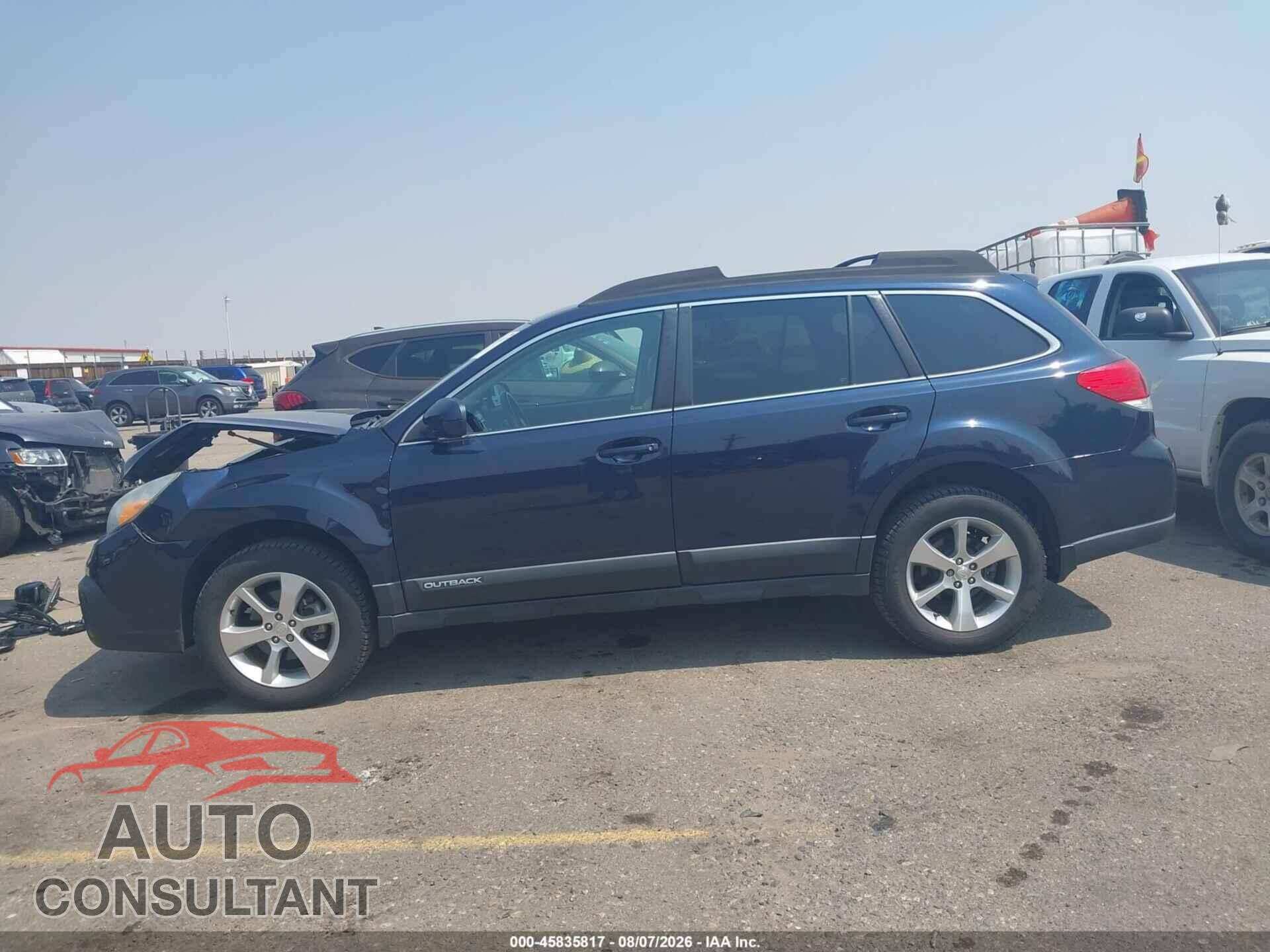 SUBARU OUTBACK 2014 - 4S4BRBLC1E3211273