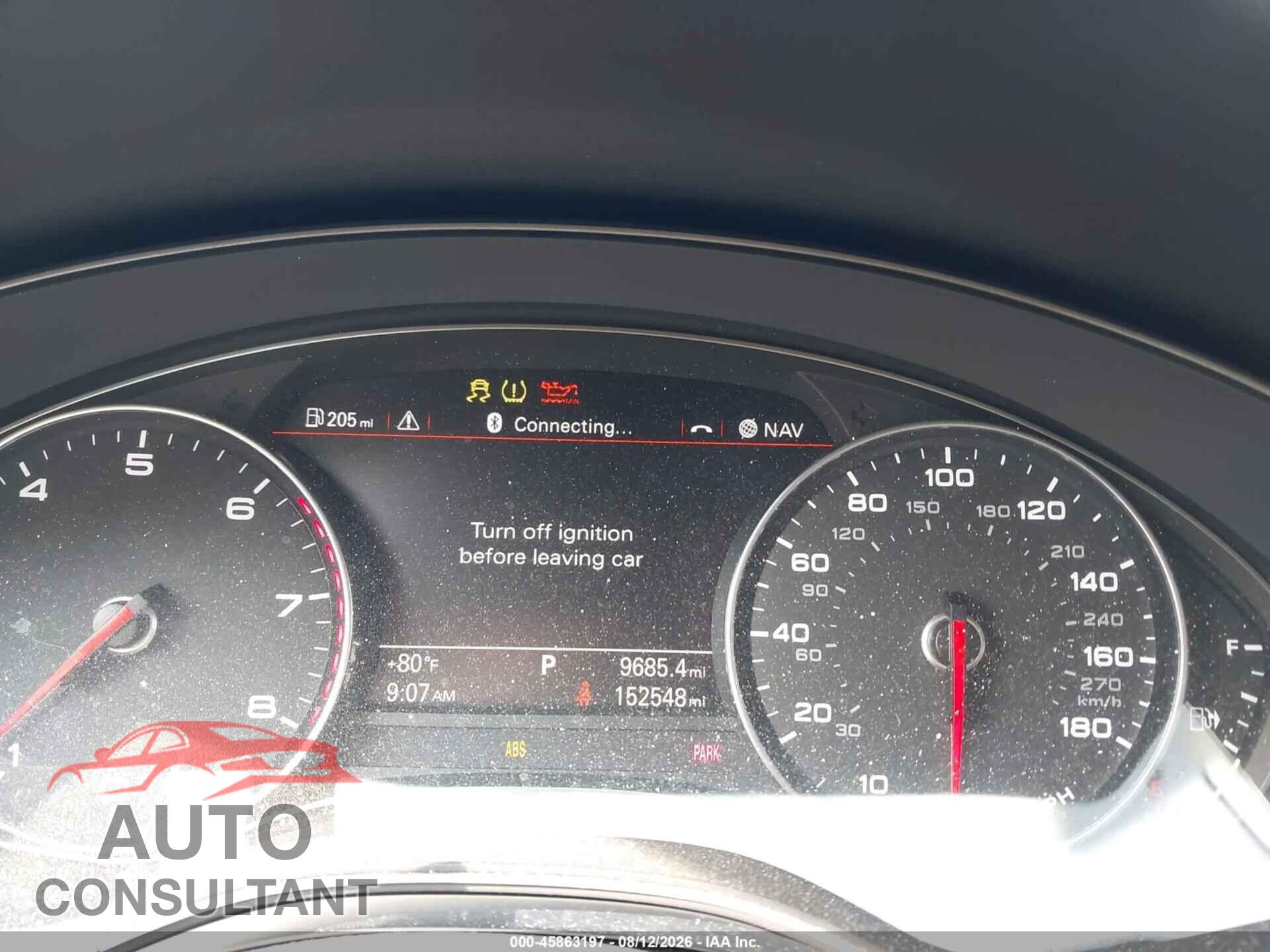 AUDI A6 2013 - WAUGFAFC4DN019886