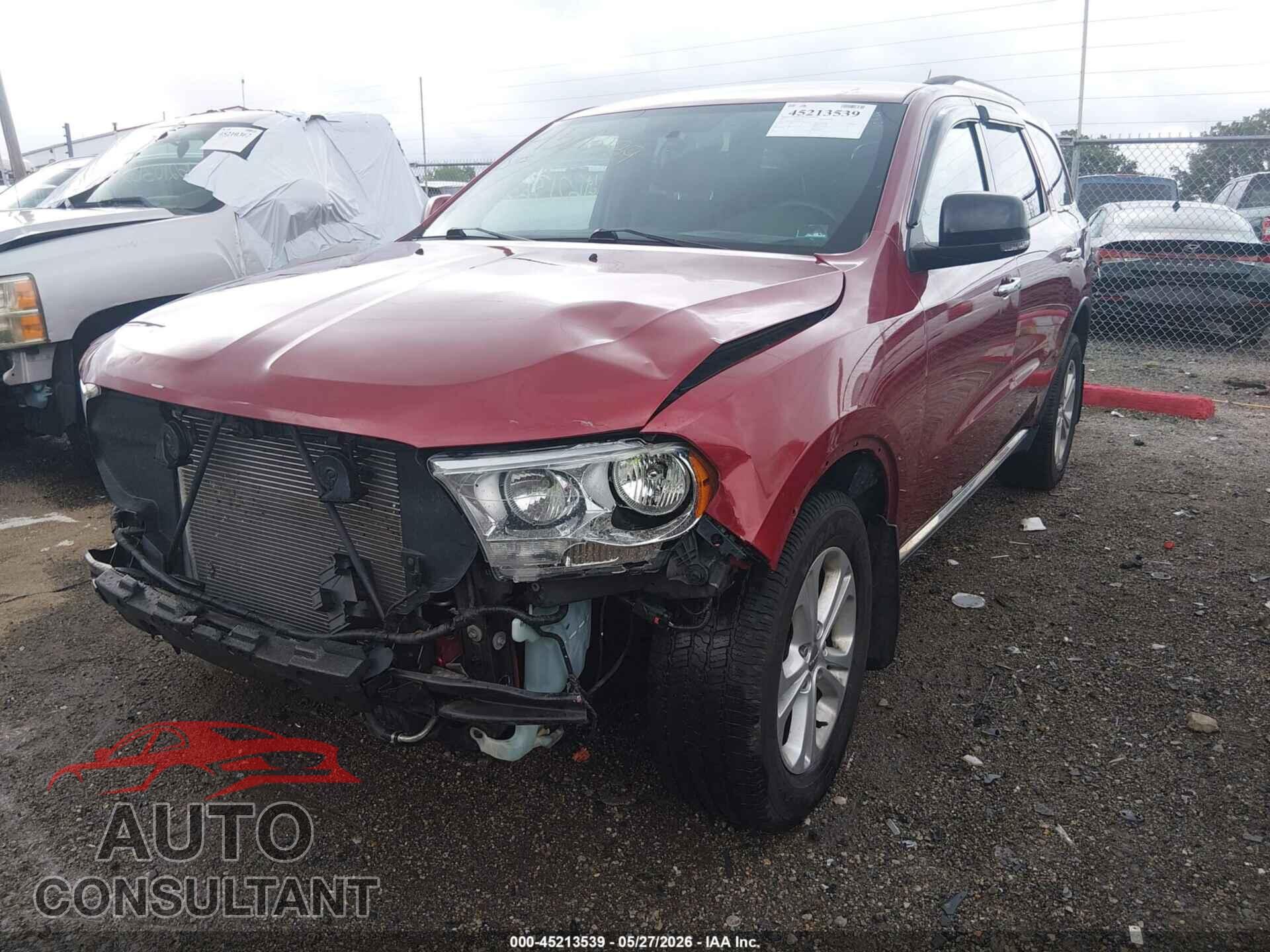DODGE DURANGO 2013 - 1C4RDJDG4DC700911