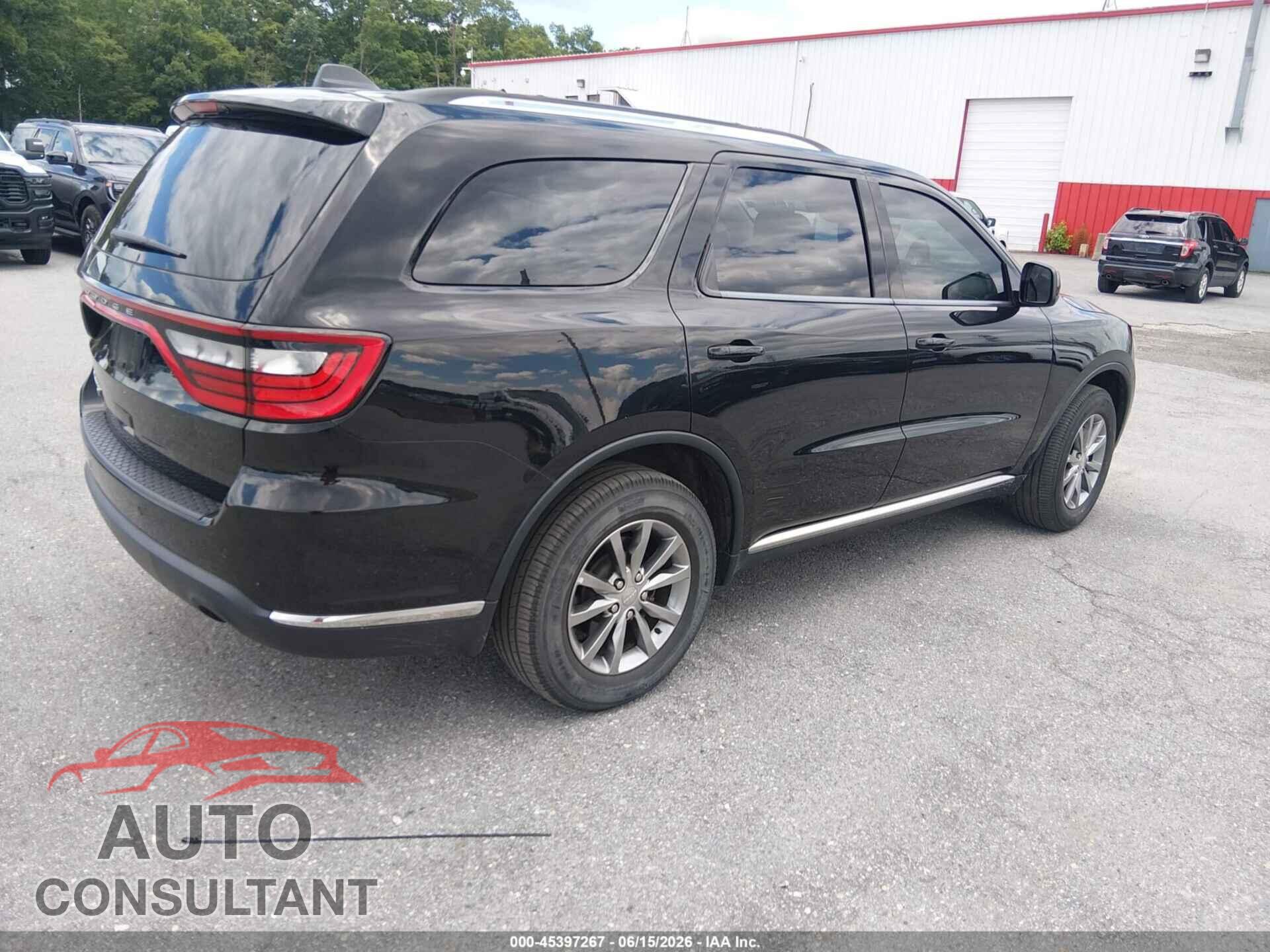 DODGE DURANGO 2018 - 1C4RDJAG1JC395075