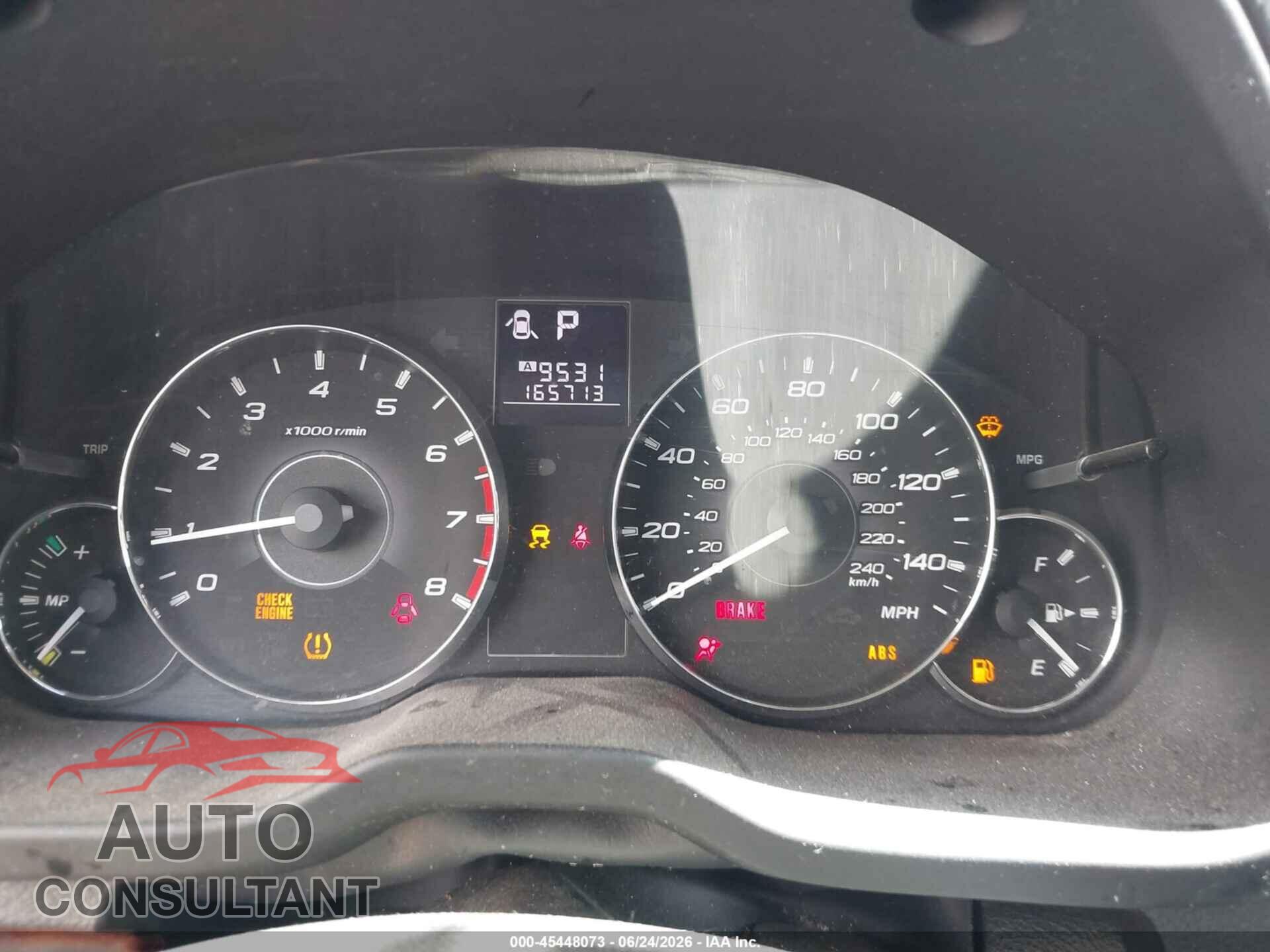 SUBARU OUTBACK 2011 - 4S4BRBLC5B3347966