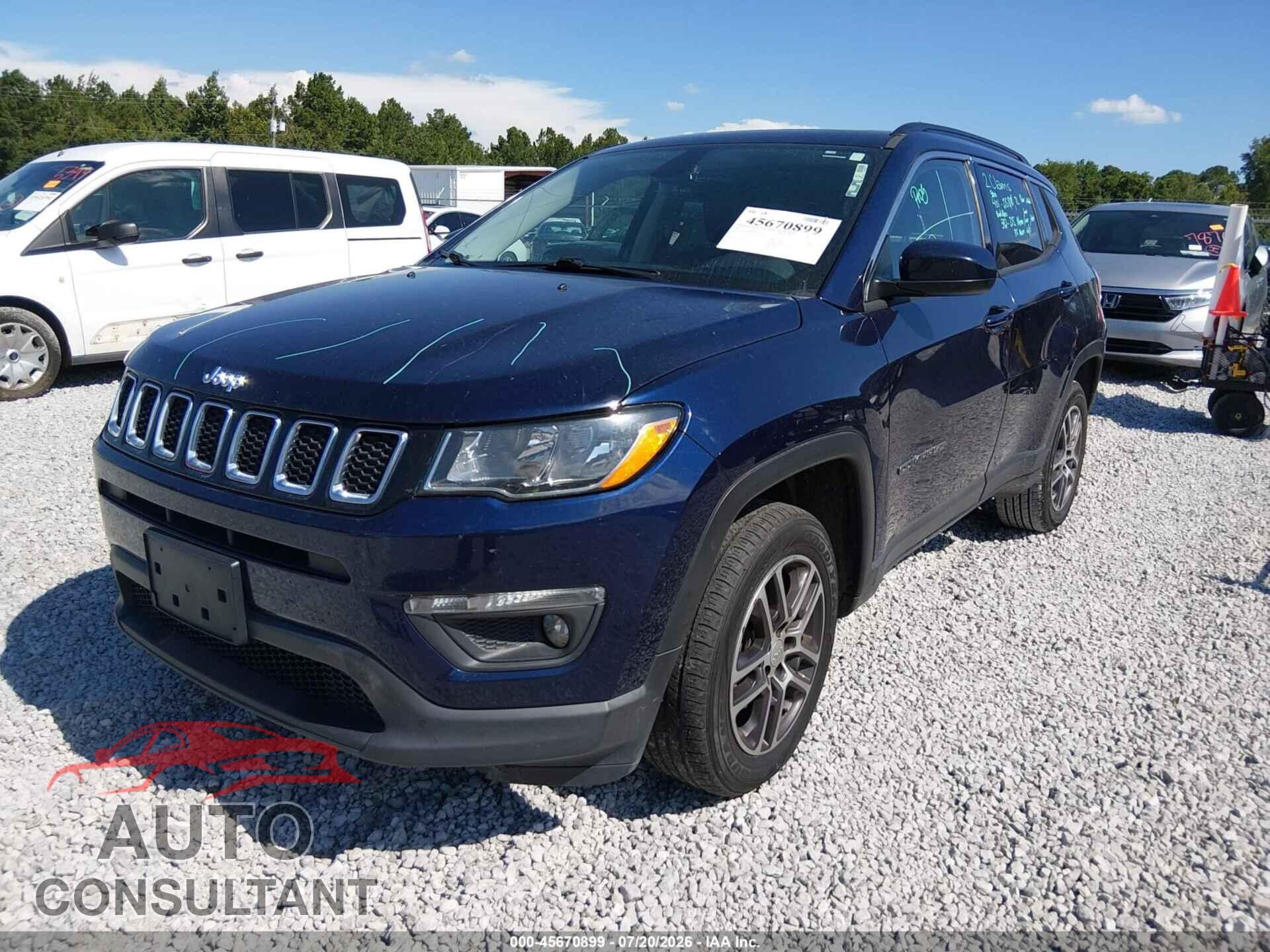 JEEP COMPASS 2017 - 3C4NJDBB8HT692452