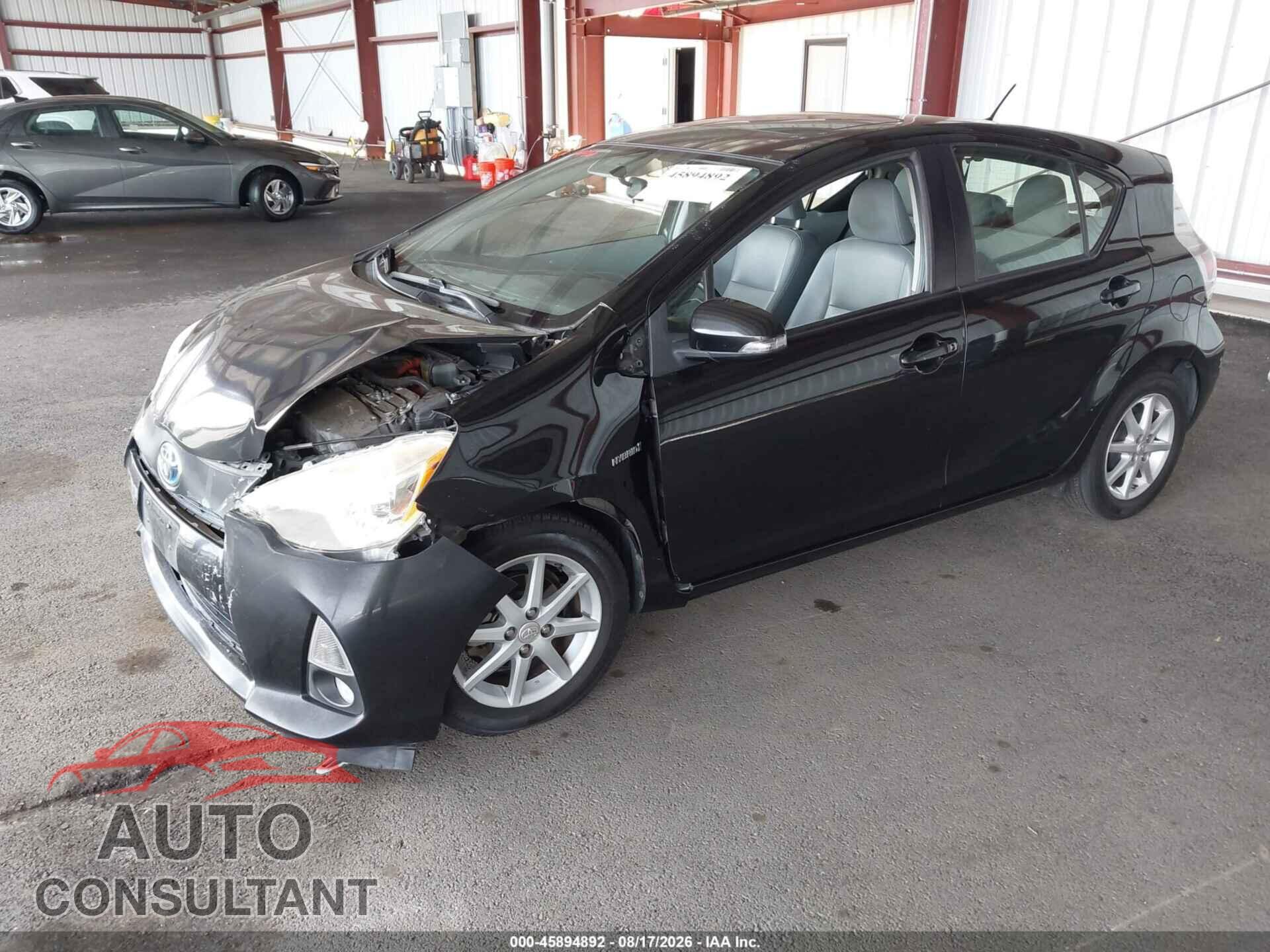 TOYOTA PRIUS C 2014 - JTDKDTB34E1069894