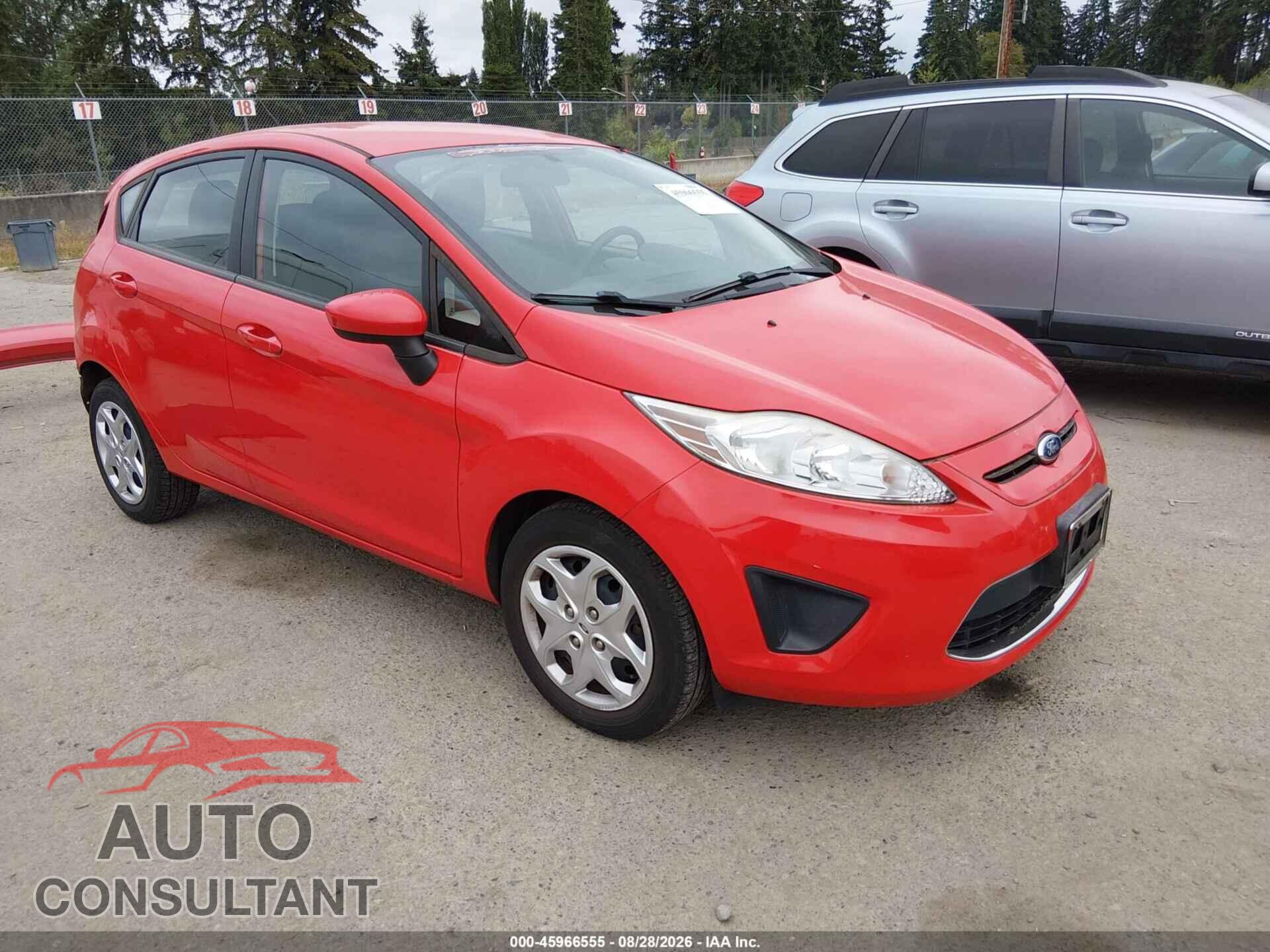FORD FIESTA 2012 - 3FADP4EJ8CM183225