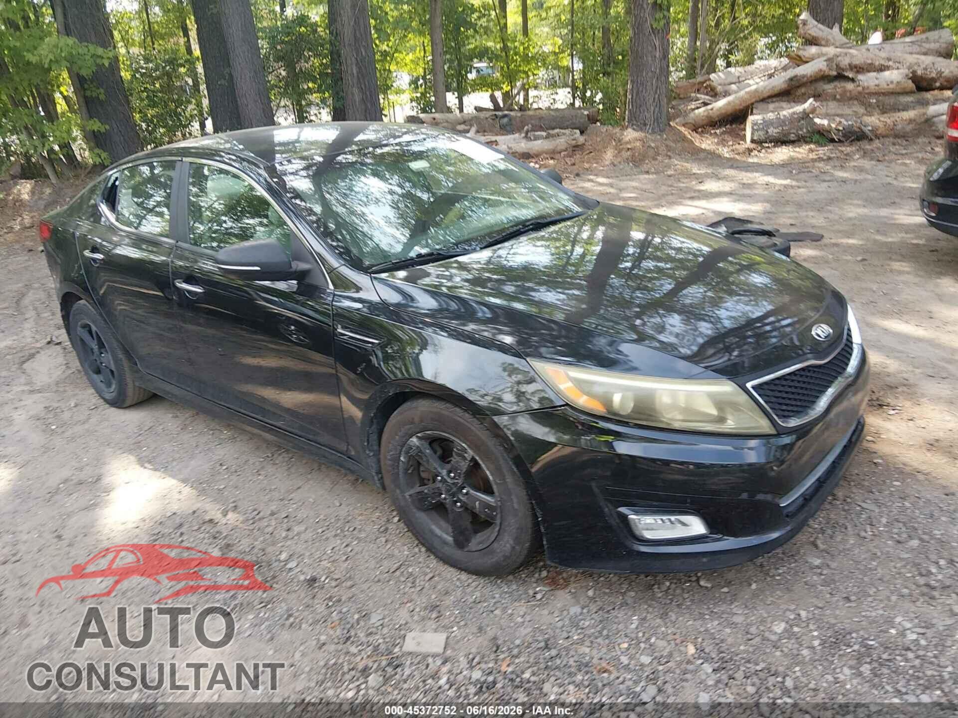 KIA OPTIMA 2015 - KNAGM4A79F5653392
