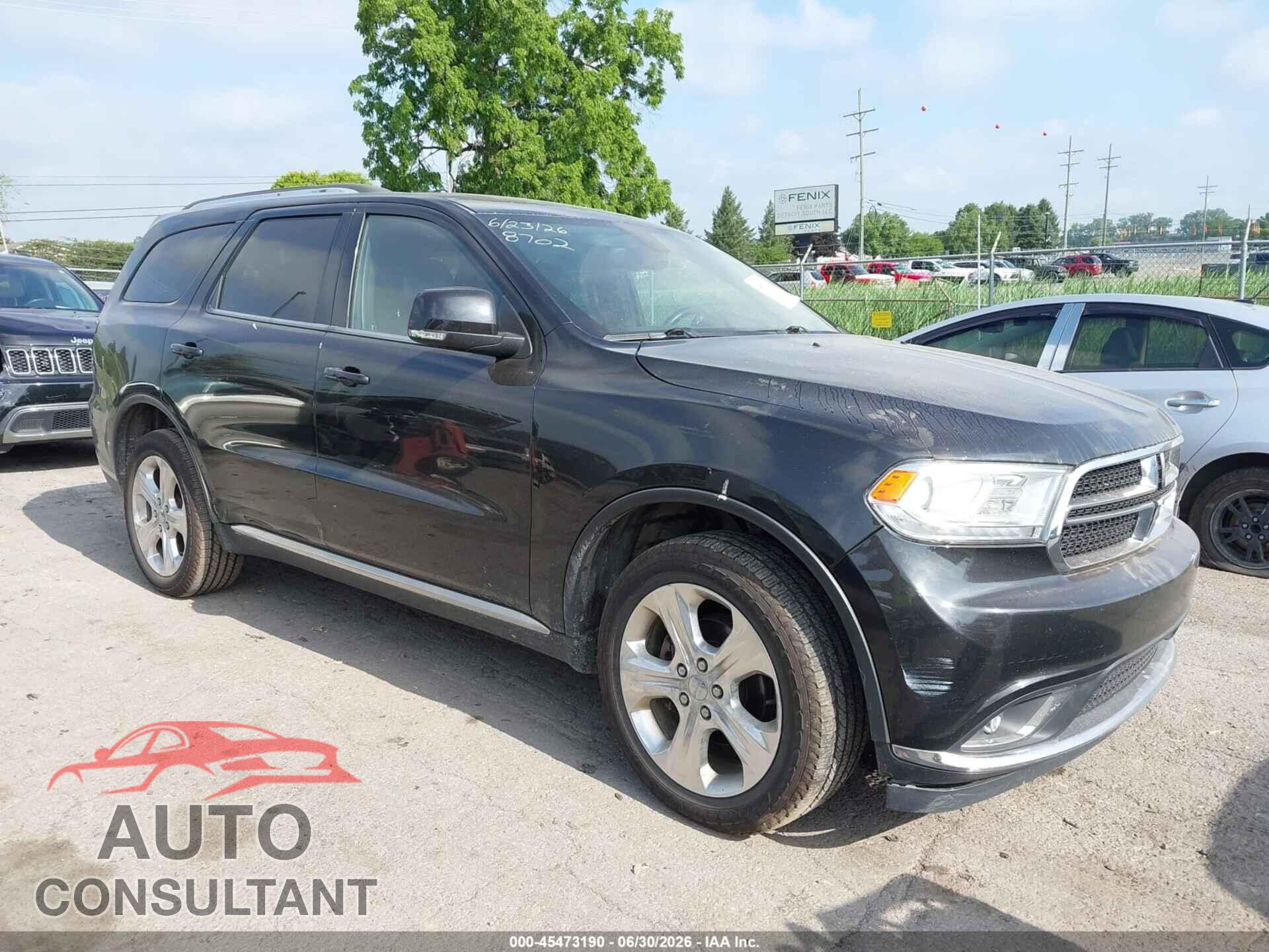 DODGE DURANGO 2014 - 1C4RDJDG9EC388702