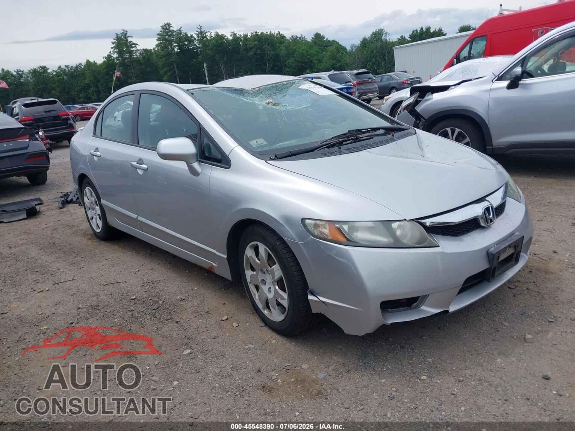 HONDA CIVIC 2011 - 2HGFA1F57BH307794