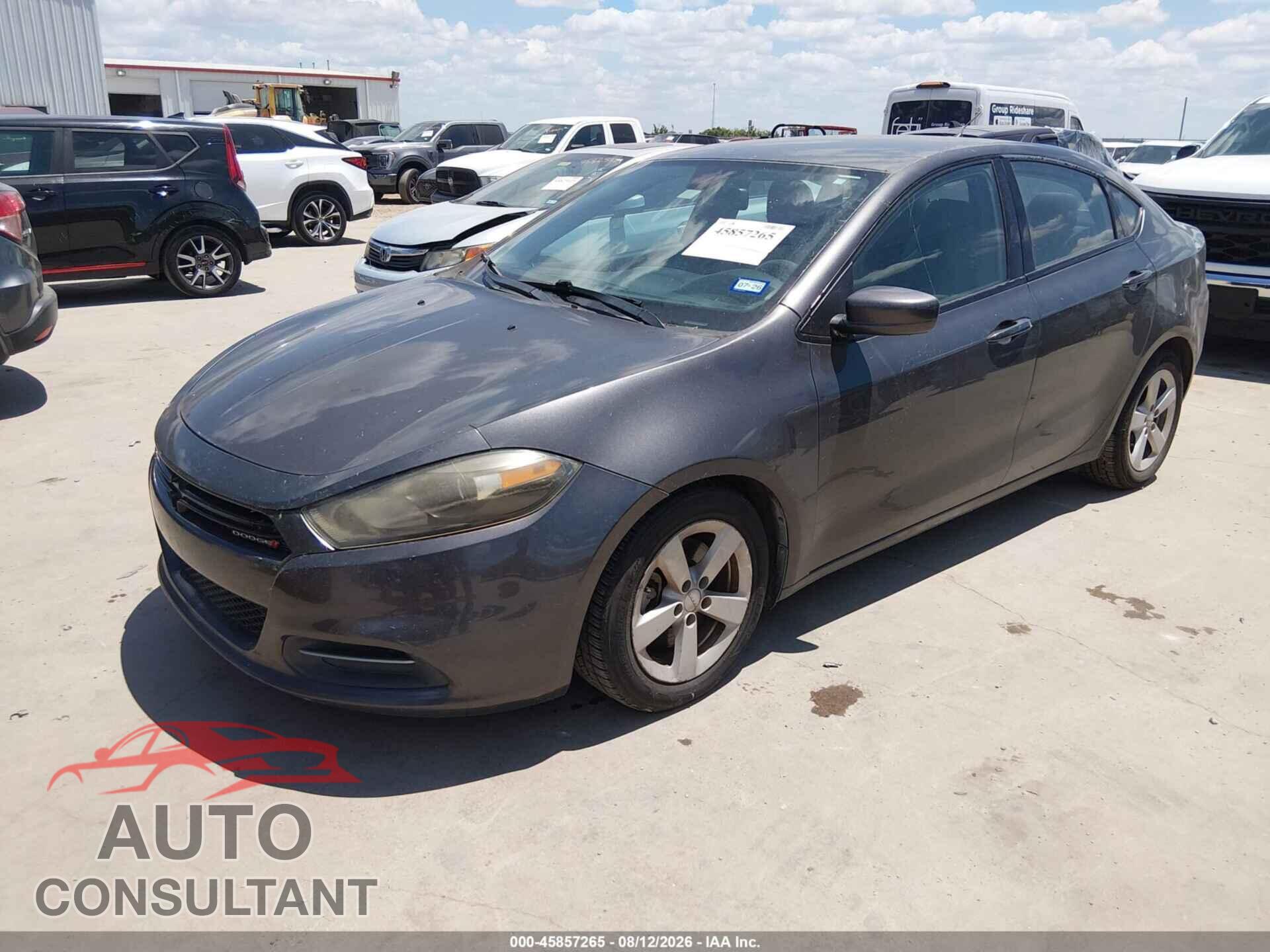 DODGE DART 2016 - 1C3CDFBB1GD577288