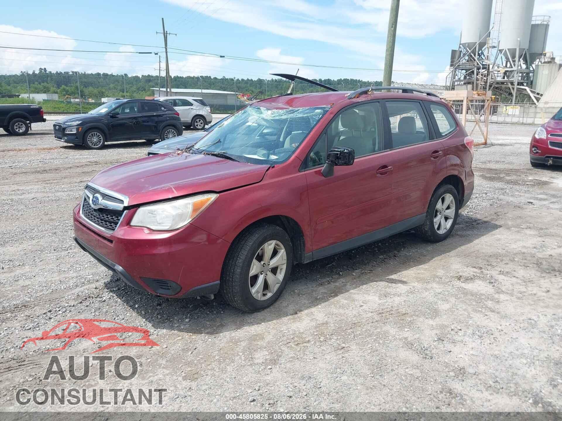 SUBARU FORESTER 2015 - JF2SJABC6FH461377