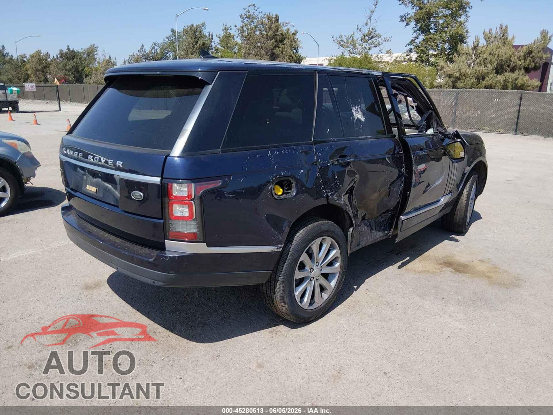 LAND ROVER RANGE ROVER 2016 - SALGS2KF9GA272923