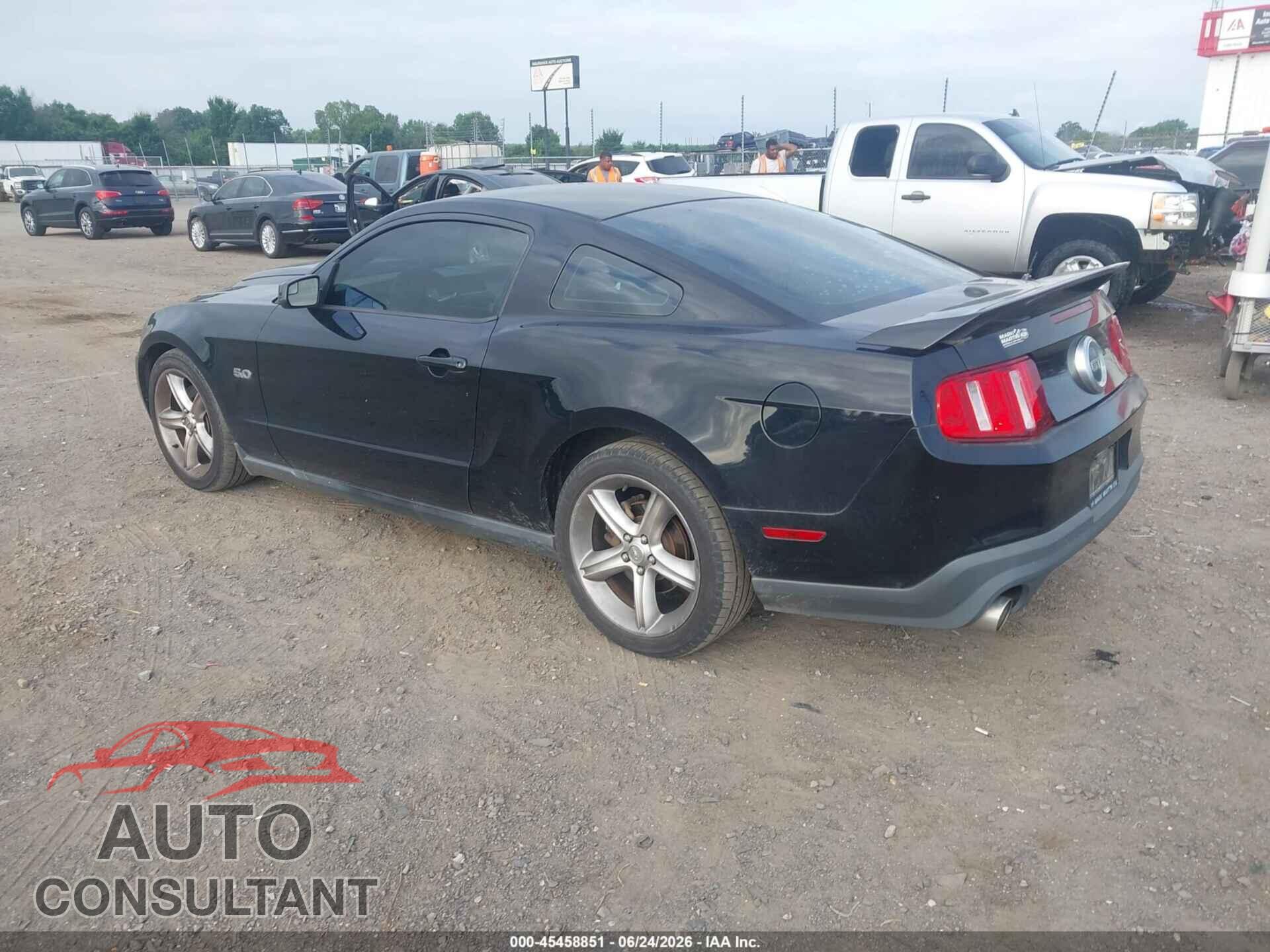 FORD MUSTANG 2011 - 1ZVBP8CF9B5124712