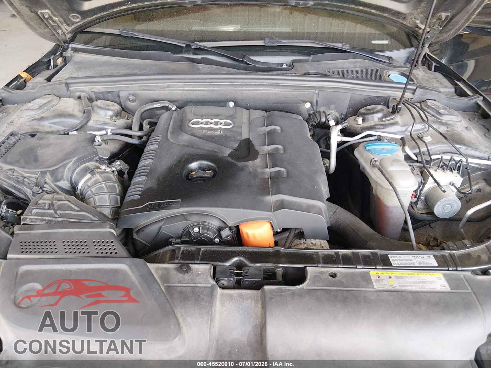 AUDI A5 2013 - WAULFAFR7DA057400