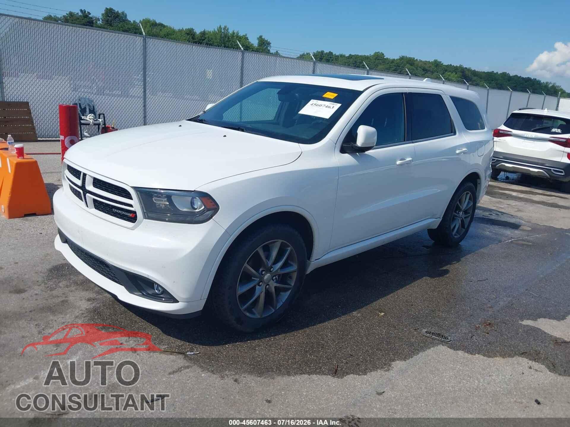 DODGE DURANGO 2015 - 1C4RDJAG3FC180370