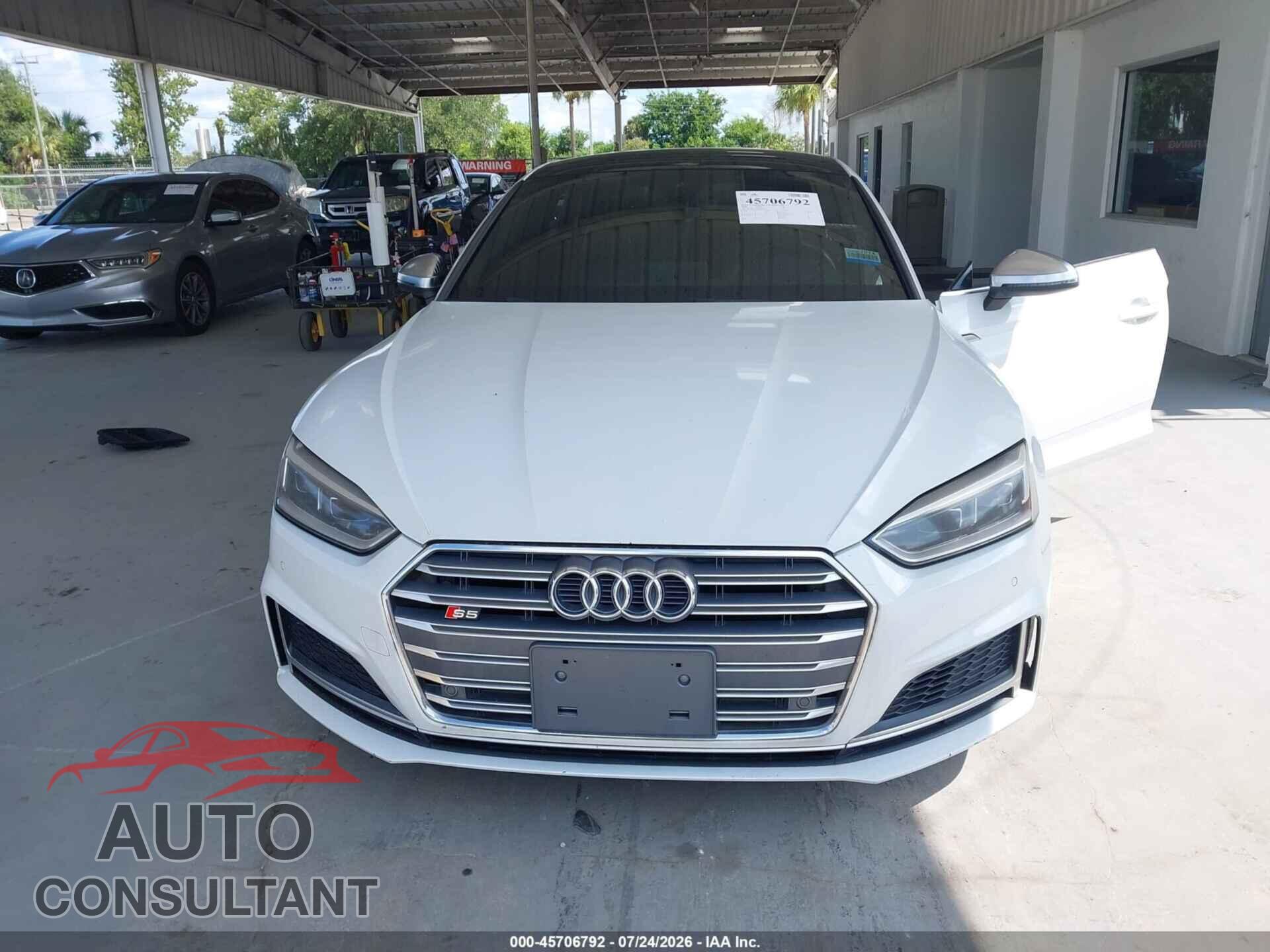 AUDI S5 2018 - WAUB4CF59JA030219