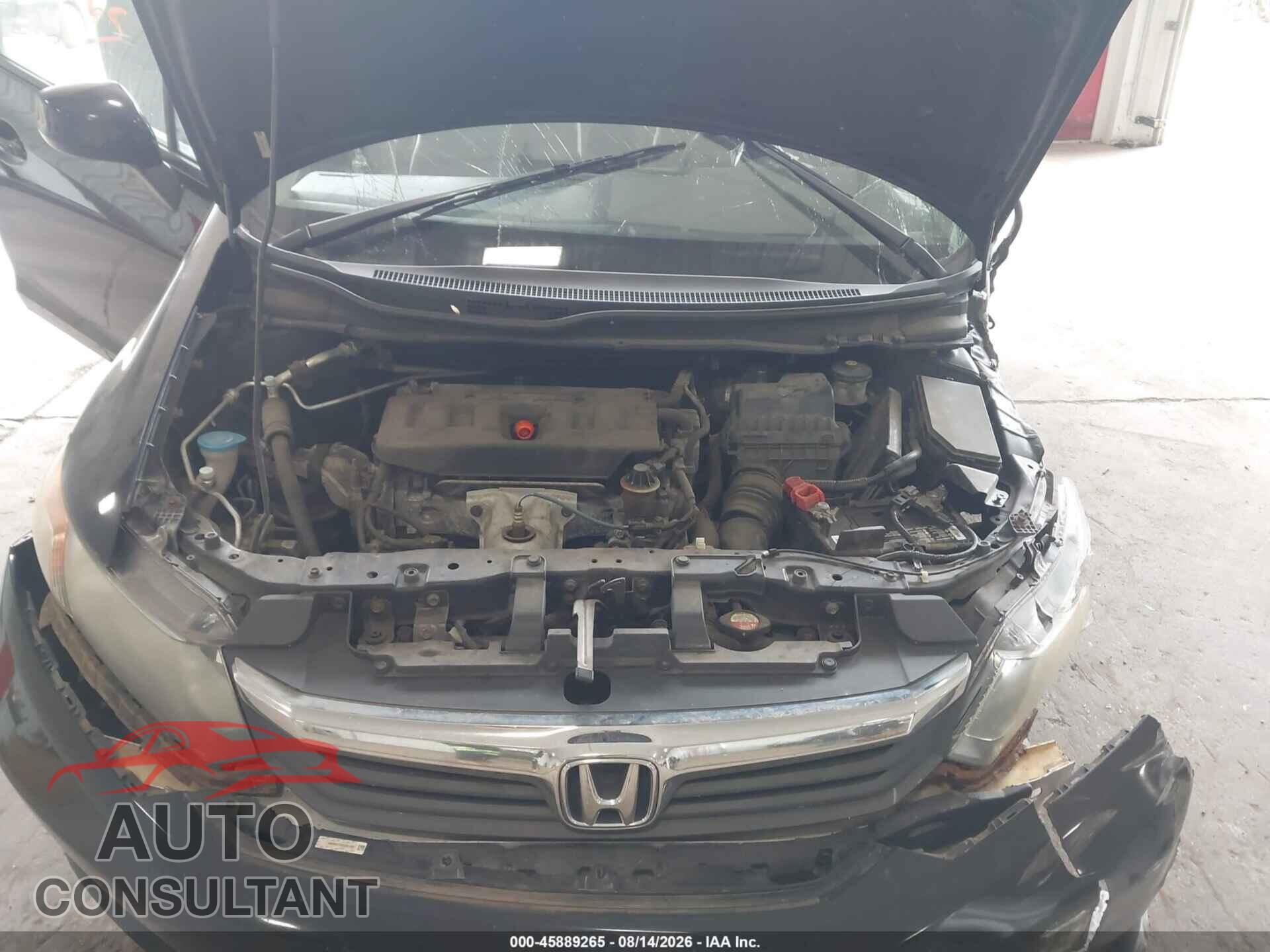 HONDA CIVIC 2012 - 19XFB2F5XCE068000