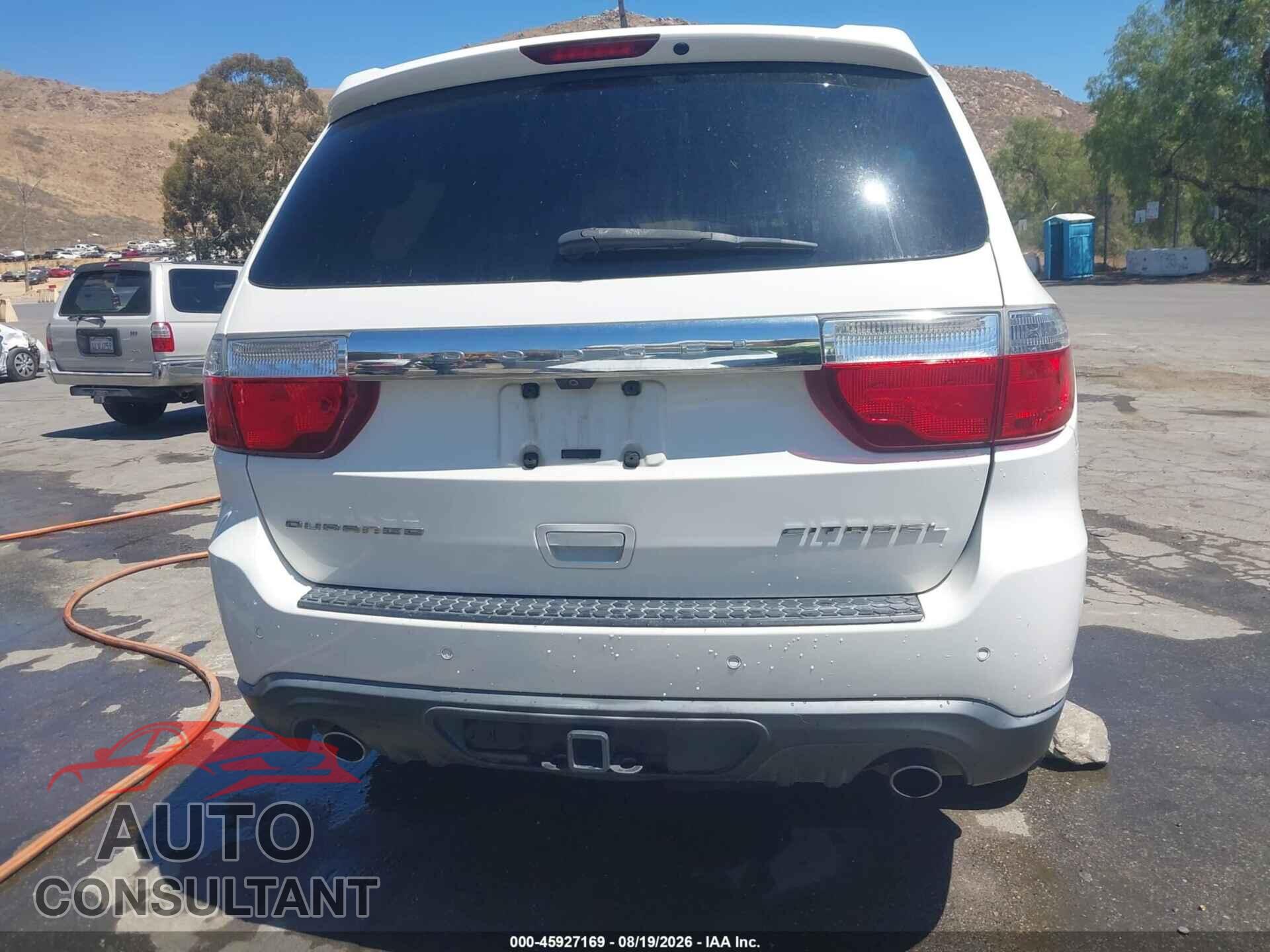 DODGE DURANGO 2011 - 1D4SD5GT4BC708511