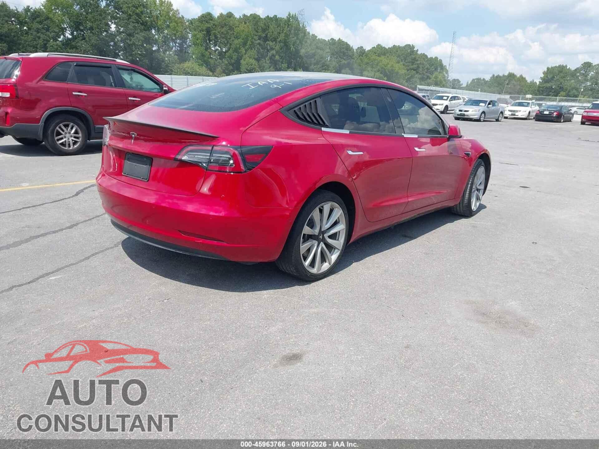 TESLA MODEL 3 2019 - 5YJ3E1EA0KF308599