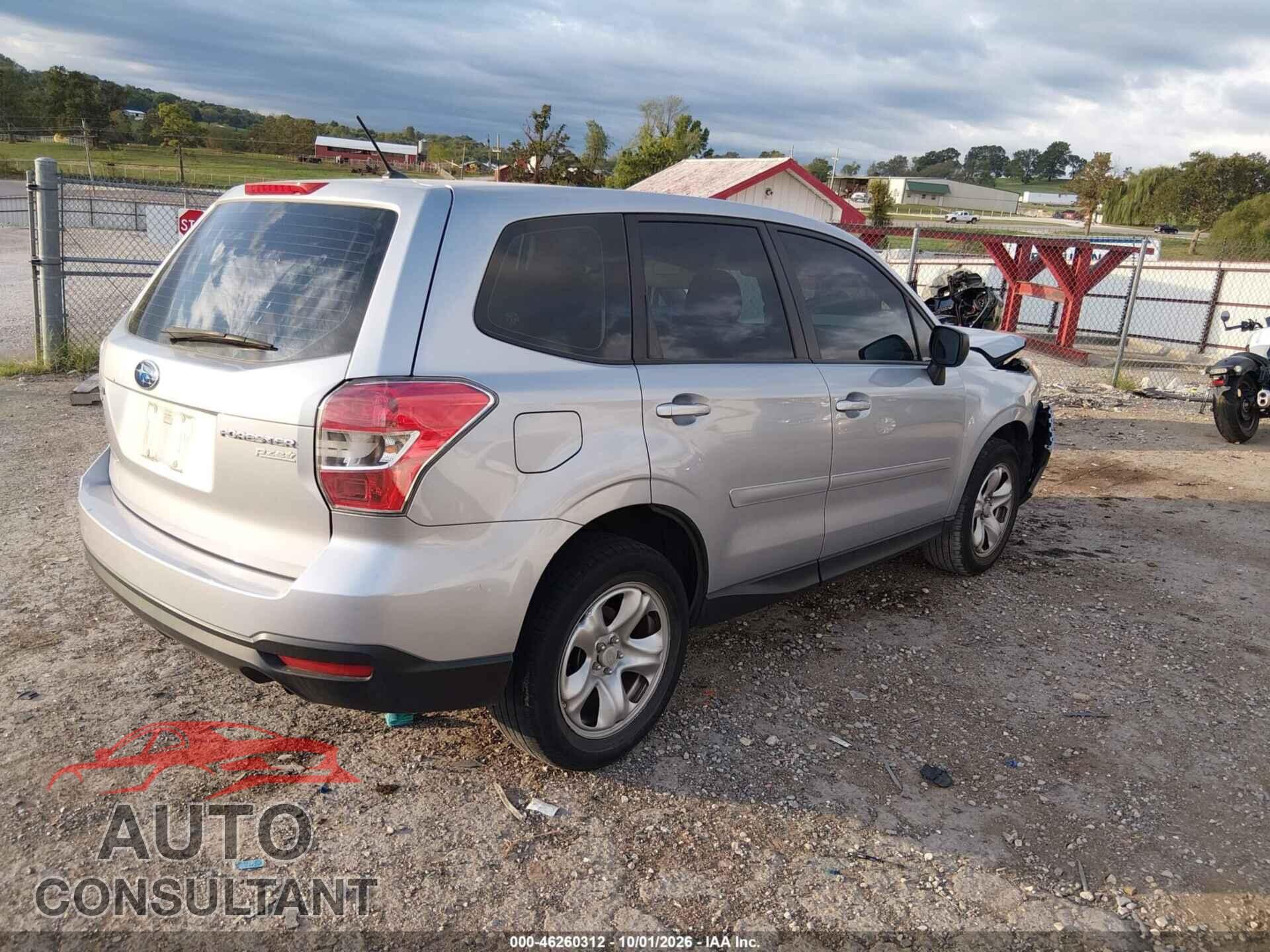SUBARU FORESTER 2014 - JF2SJAAC8EH453099