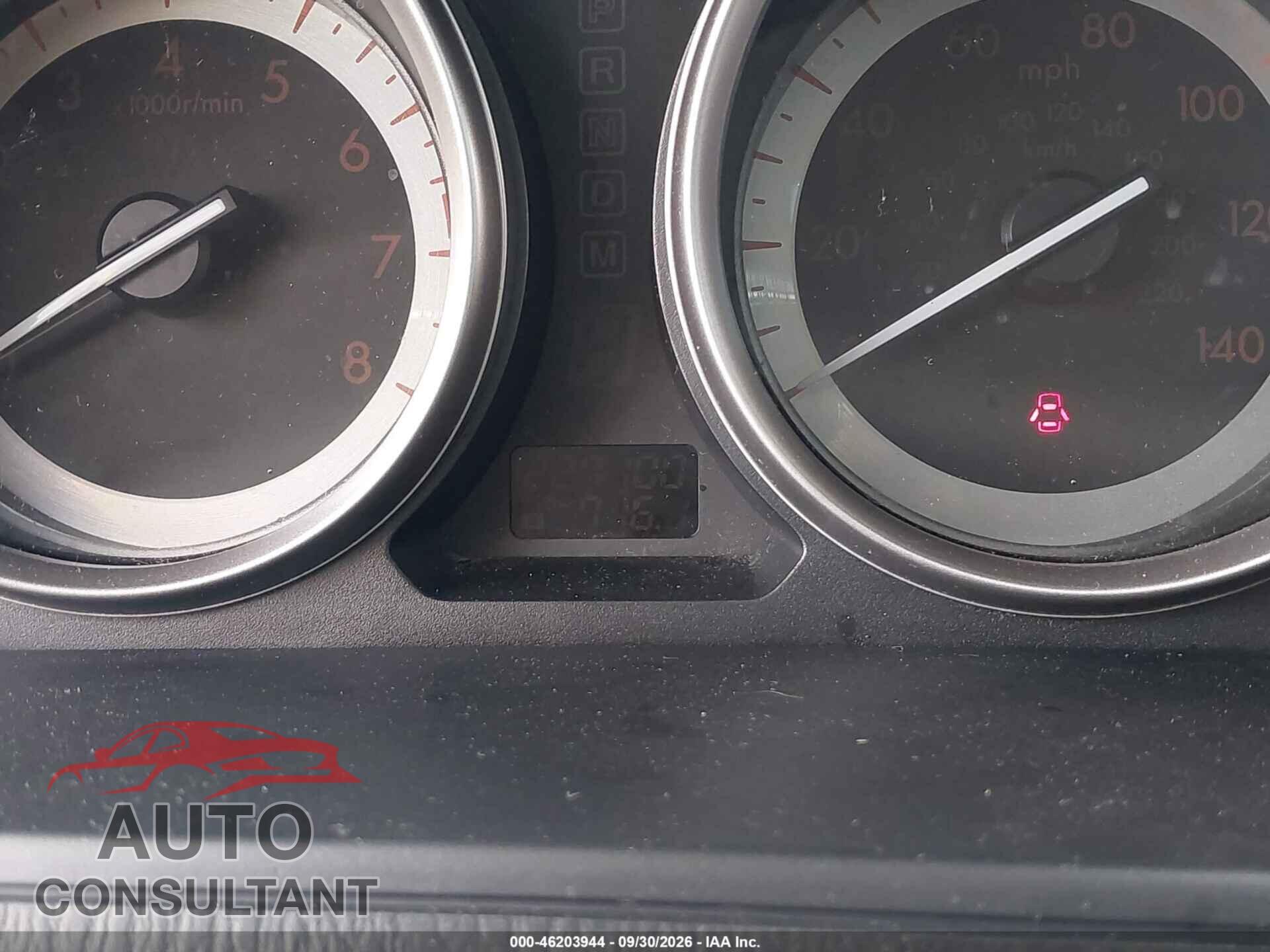 MAZDA CX-9 2012 - JM3TB3DV5C0363596