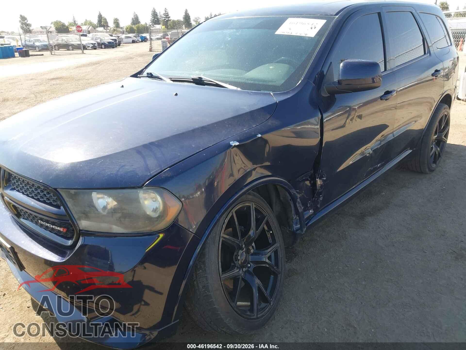 DODGE DURANGO 2013 - 1C4RDHAG3DC662732