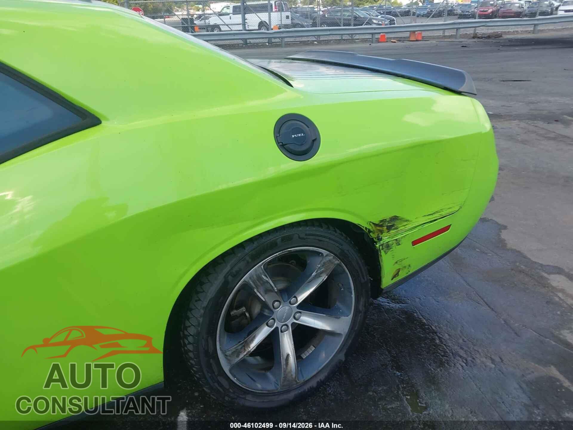 DODGE CHALLENGER 2015 - 2C3CDZAT4FH809640