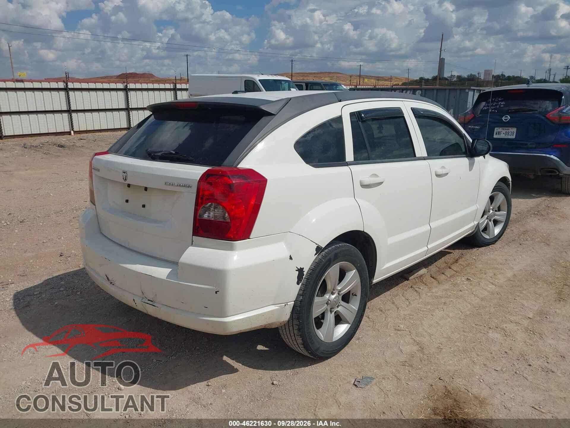 DODGE CALIBER 2010 - 1B3CB3HA6AD616092